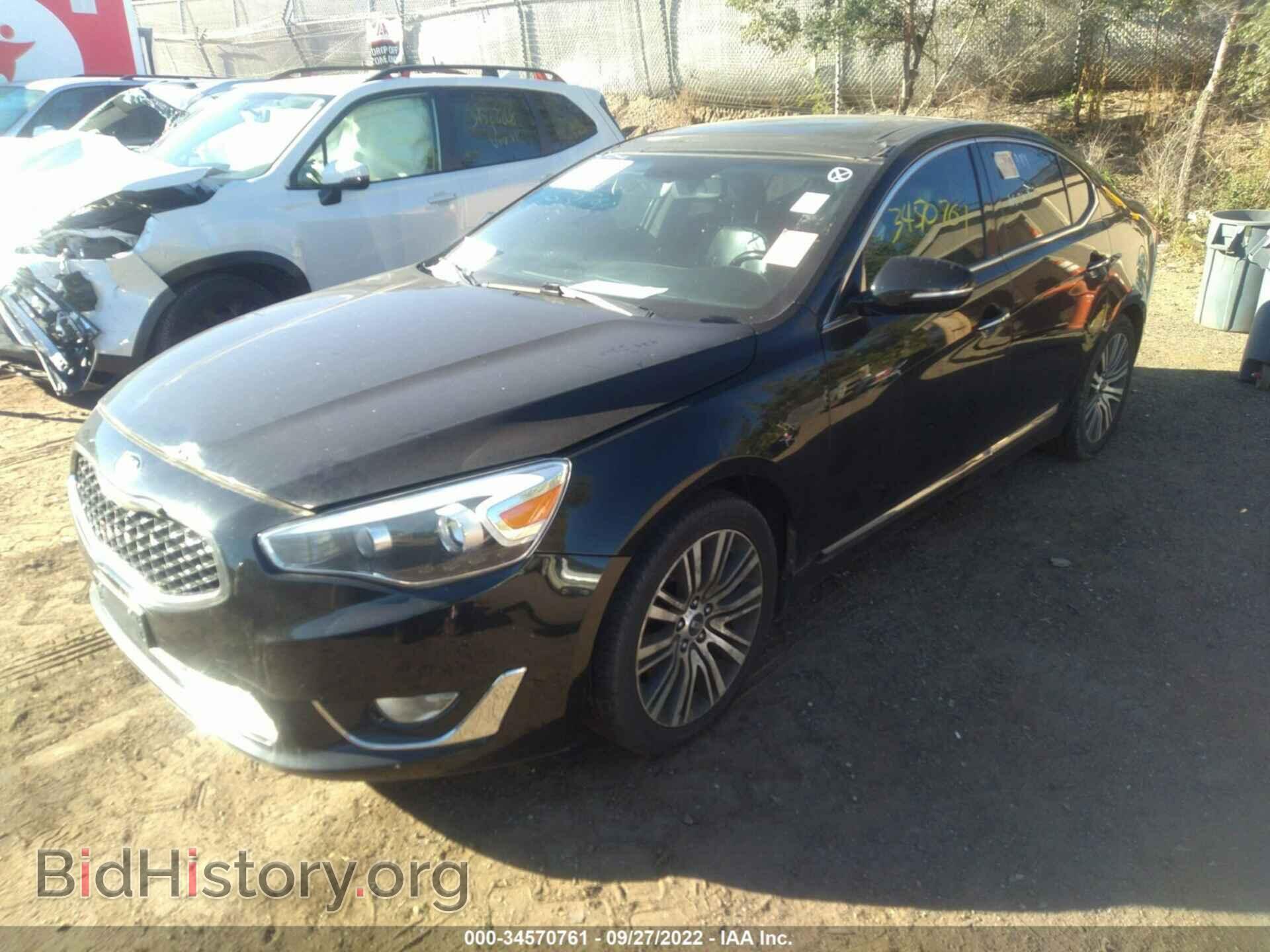 2014 KIA CADENZA - VIN: KNALN4D76E5140428 - Фото 2