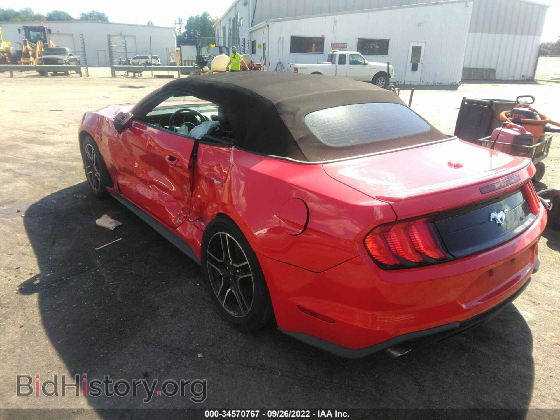 2018 FORD MUSTANG - VIN: 1FATP8UH3J5138665 - Фото 3