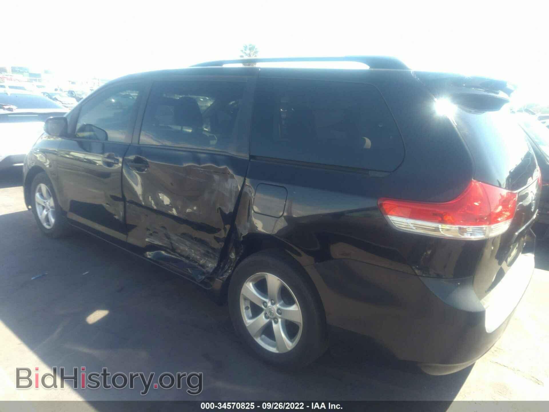 2013 TOYOTA SIENNA - VIN: 5TDKK3DC8DS368390 - Фото 6