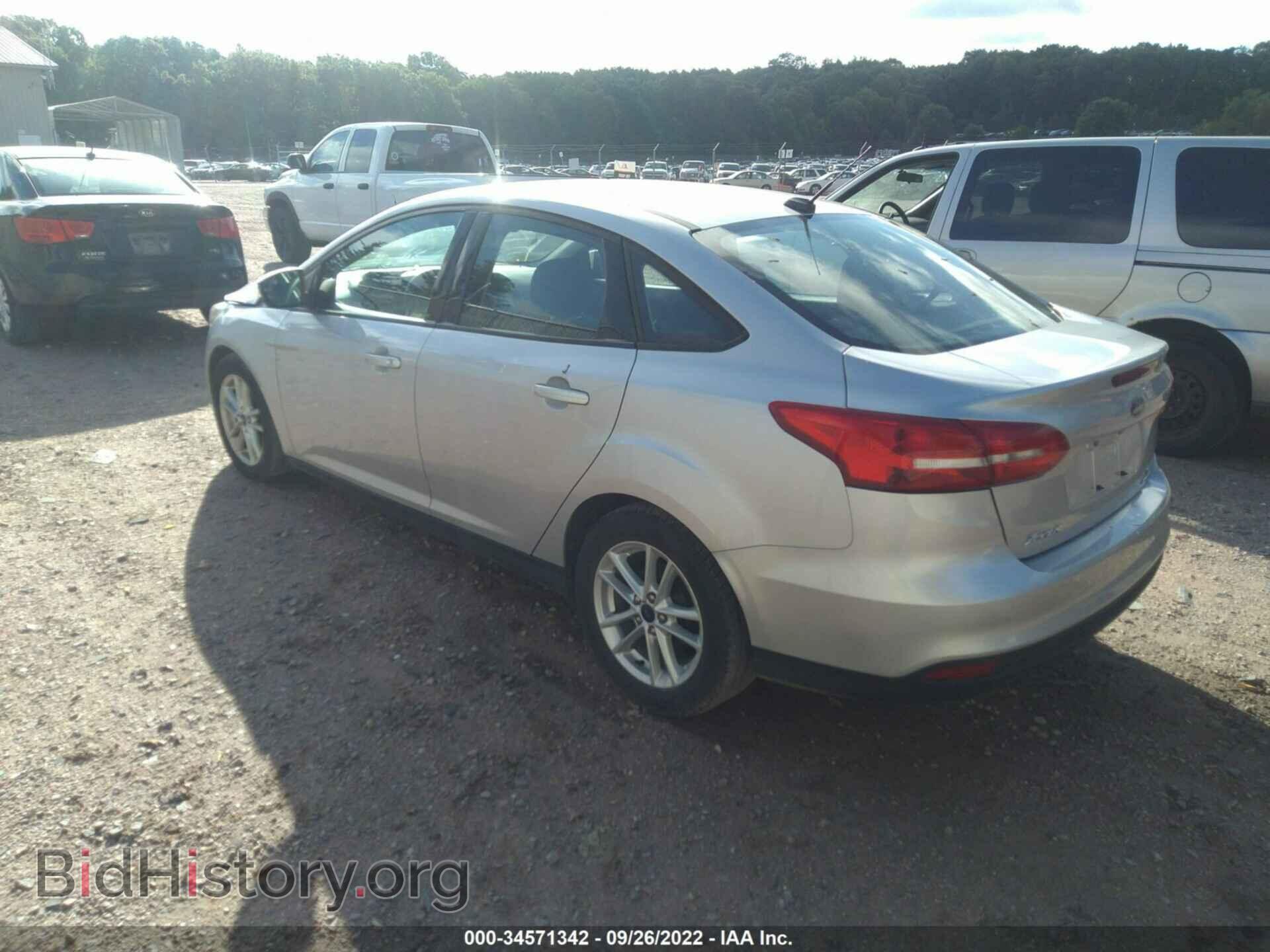 2016 FORD FOCUS - VIN: 1FADP3F28GL316302 - Фото 3