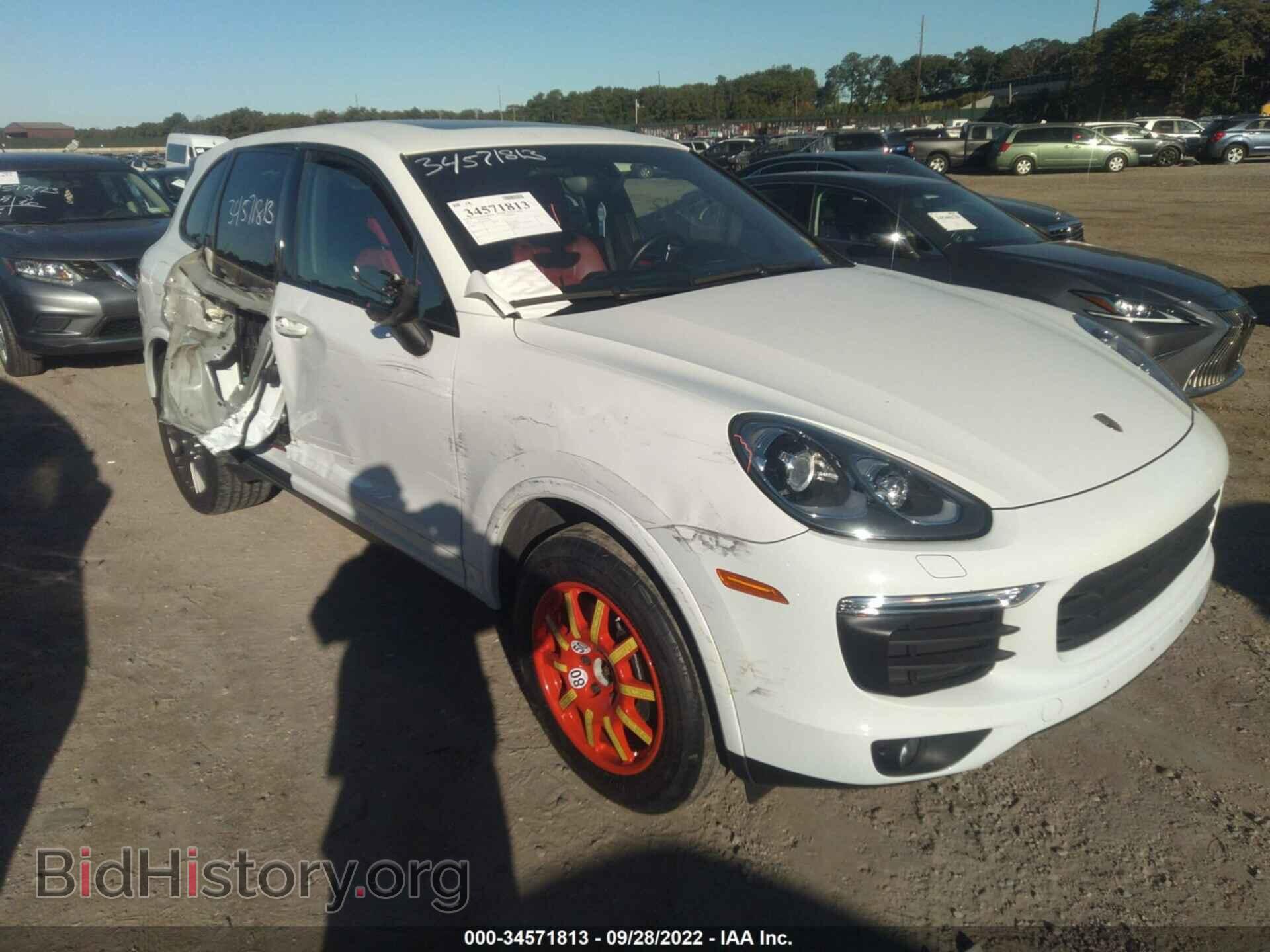 Фотография WP1AA2A29HKA87781 - PORSCHE CAYENNE 2017