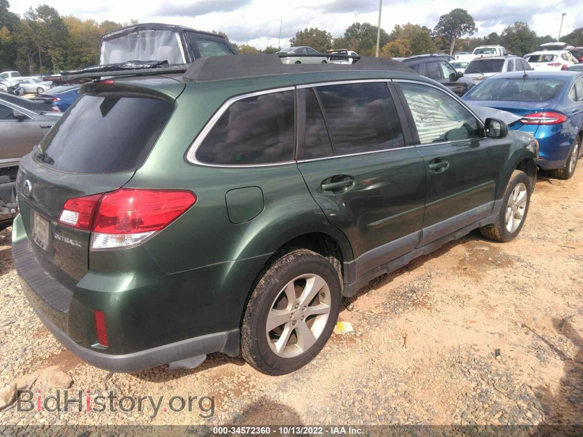 2013 SUBARU OUTBACK - VIN: 4S4BRCCC4D3252369 - Фото 4