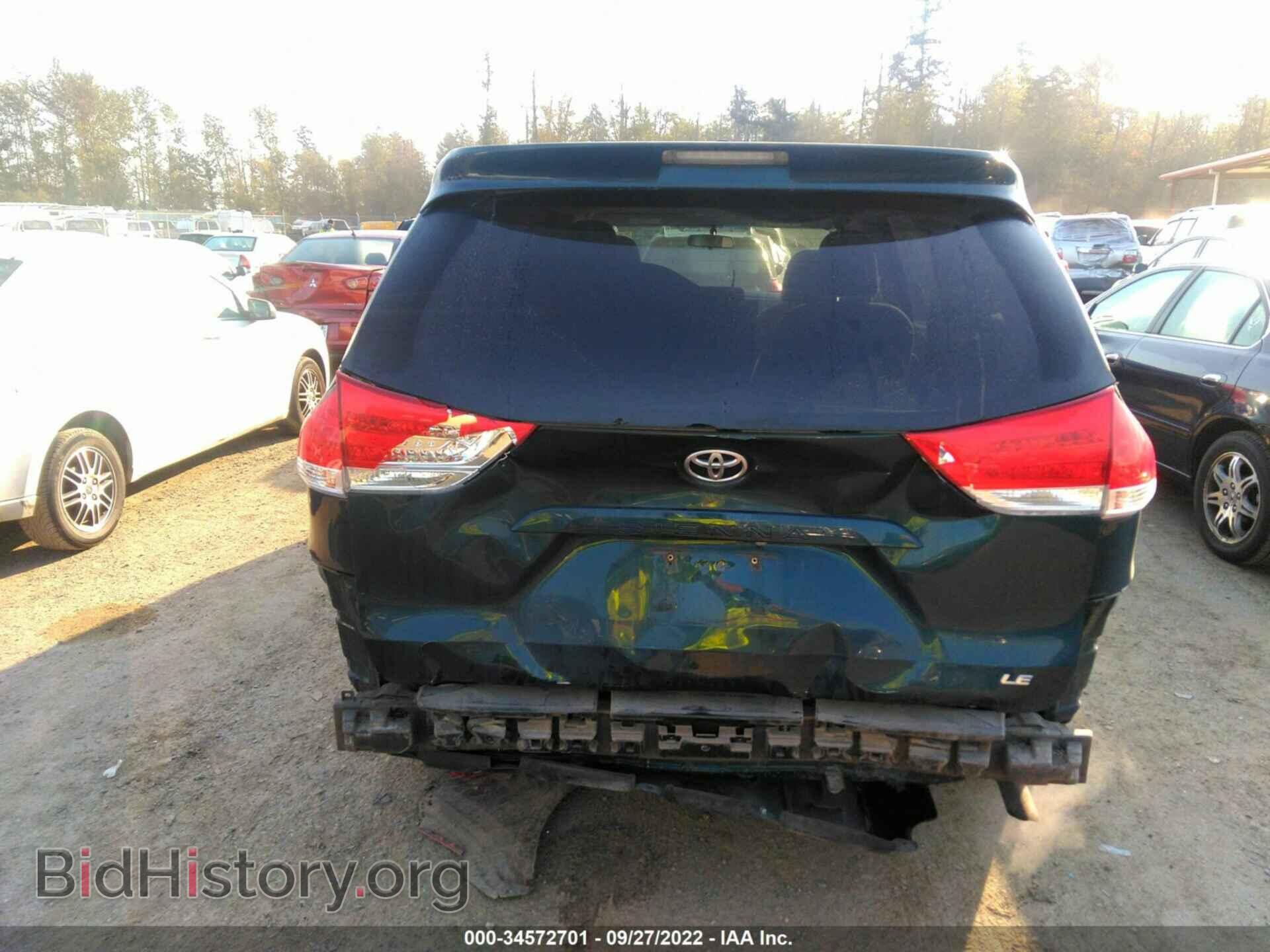 2012 TOYOTA SIENNA - VIN: 5TDKA3DC6CS010903 - Фото 6