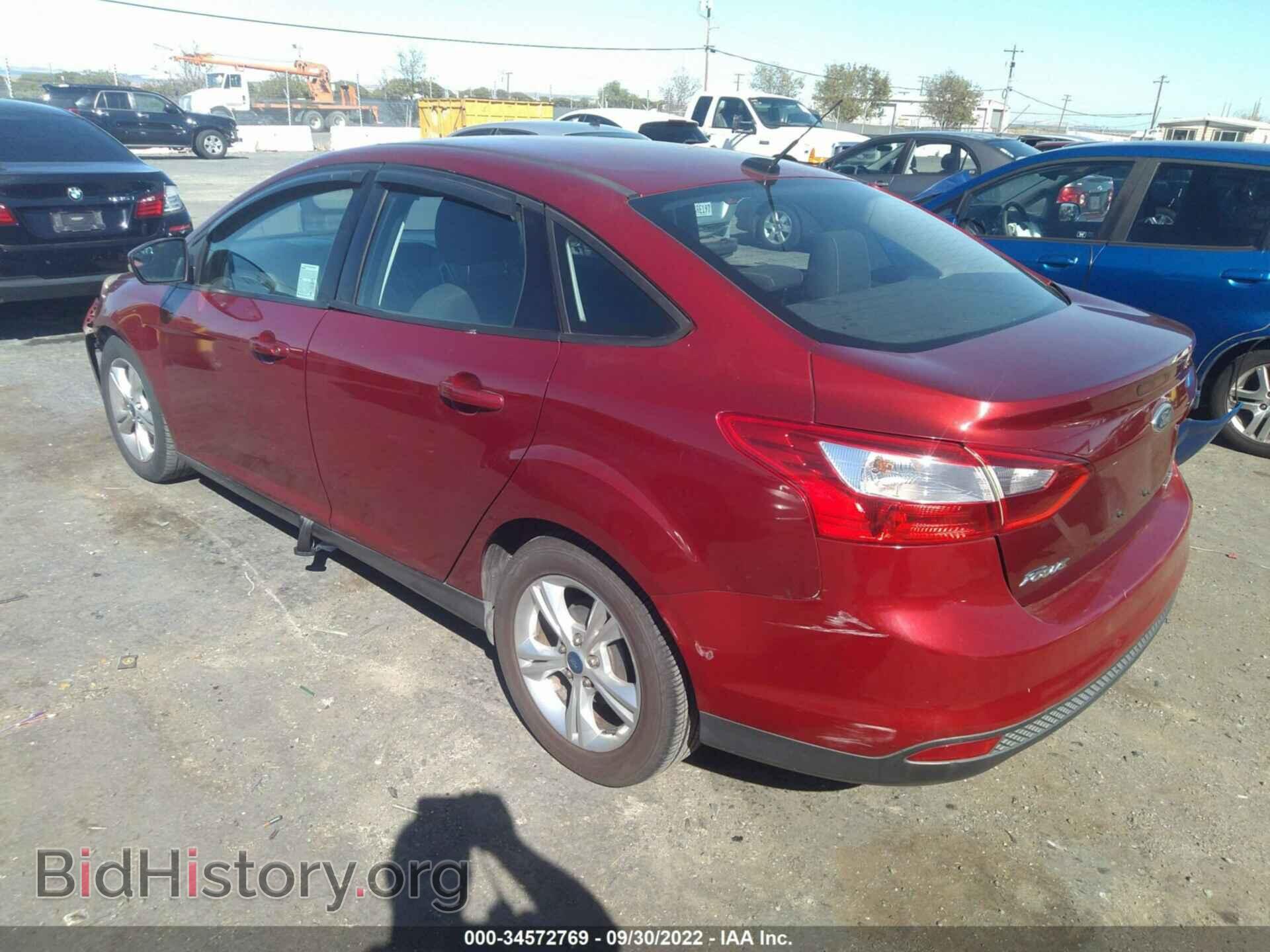2013 FORD FOCUS - VIN: 1FADP3F28DL343365 - Фото 3