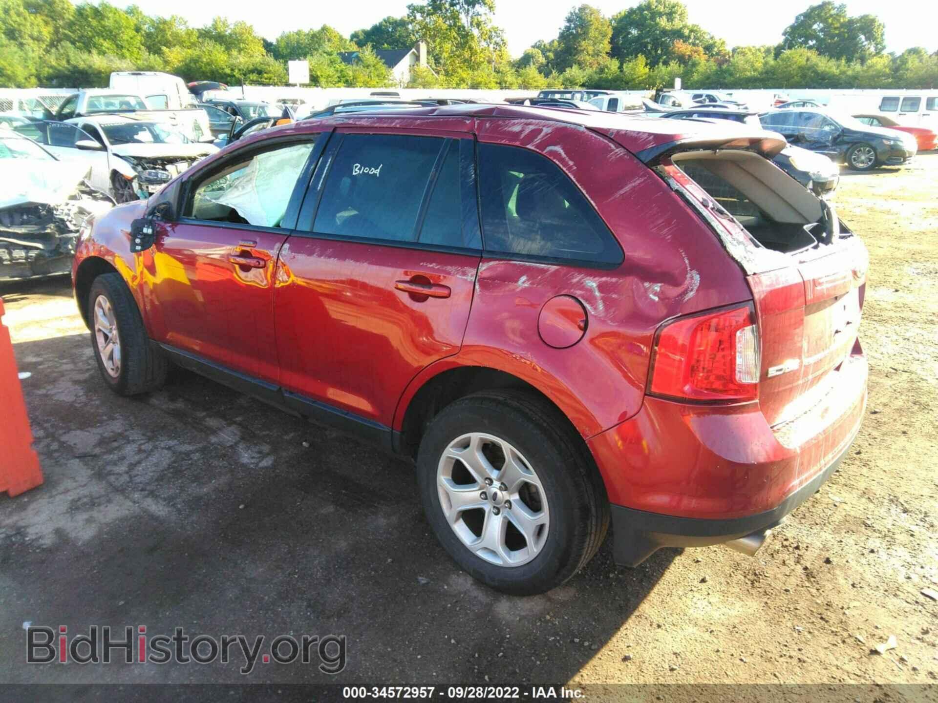2013 FORD EDGE - VIN: 2FMDK3JC8DBE24743 - Photo 3