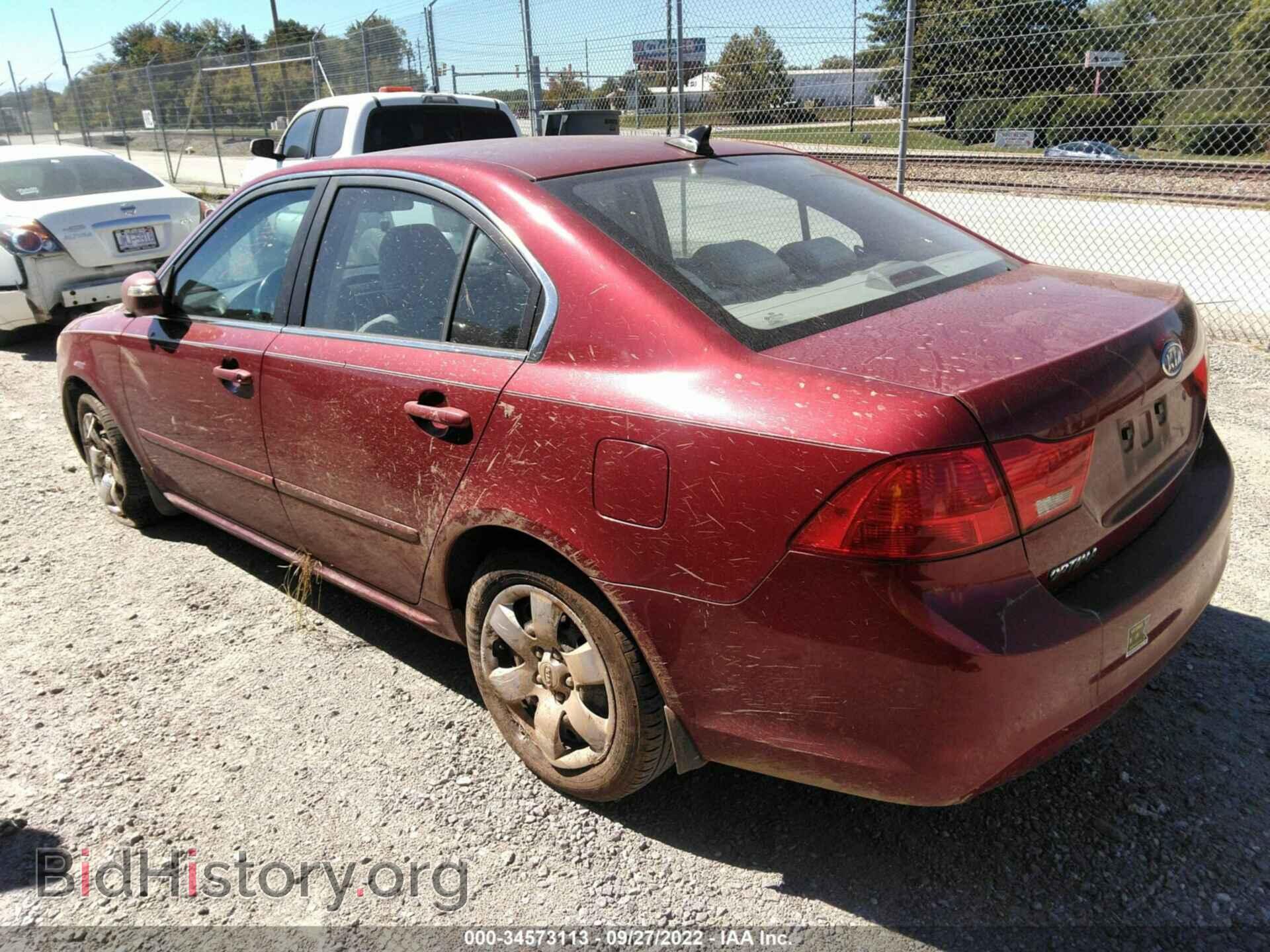 2009 KIA OPTIMA - VIN: KNAGE228195310329 - Фото 3