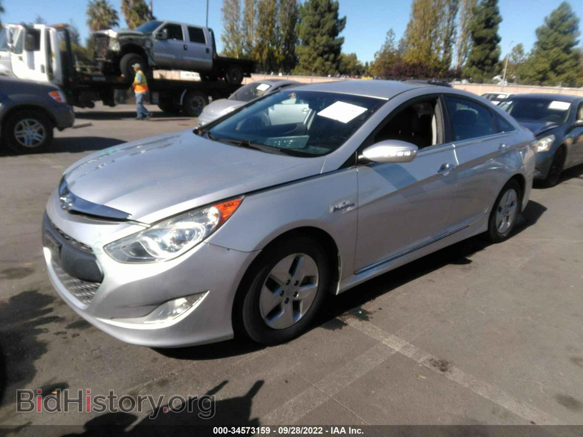 2012 HYUNDAI SONATA - VIN: KMHEC4A40CA045374 - Фото 2