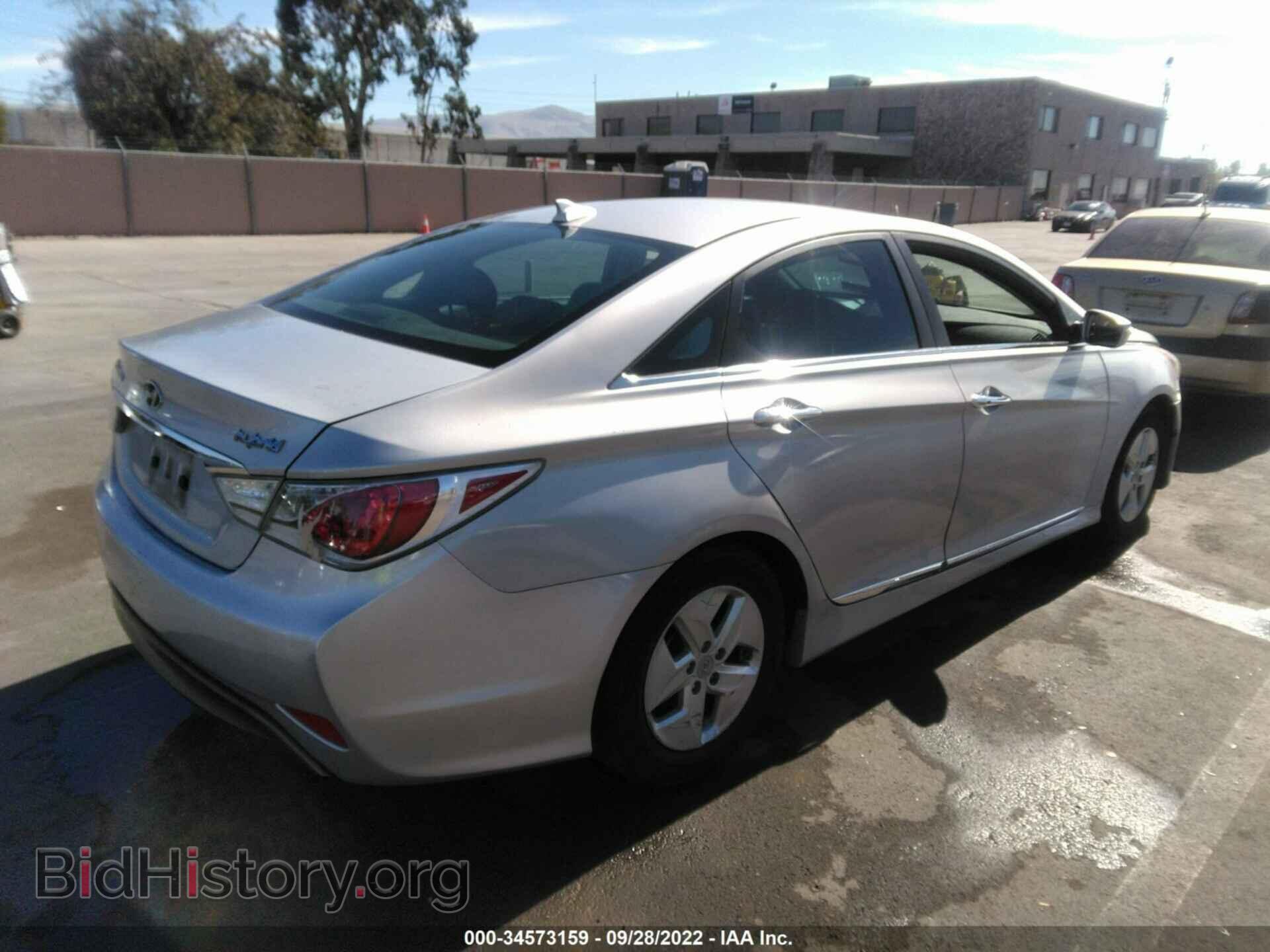 2012 HYUNDAI SONATA - VIN: KMHEC4A40CA045374 - Фото 4