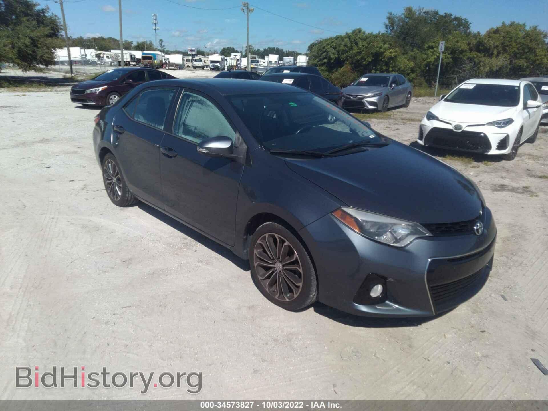 Фотография 2T1BURHEXFC375314 - TOYOTA COROLLA 2015