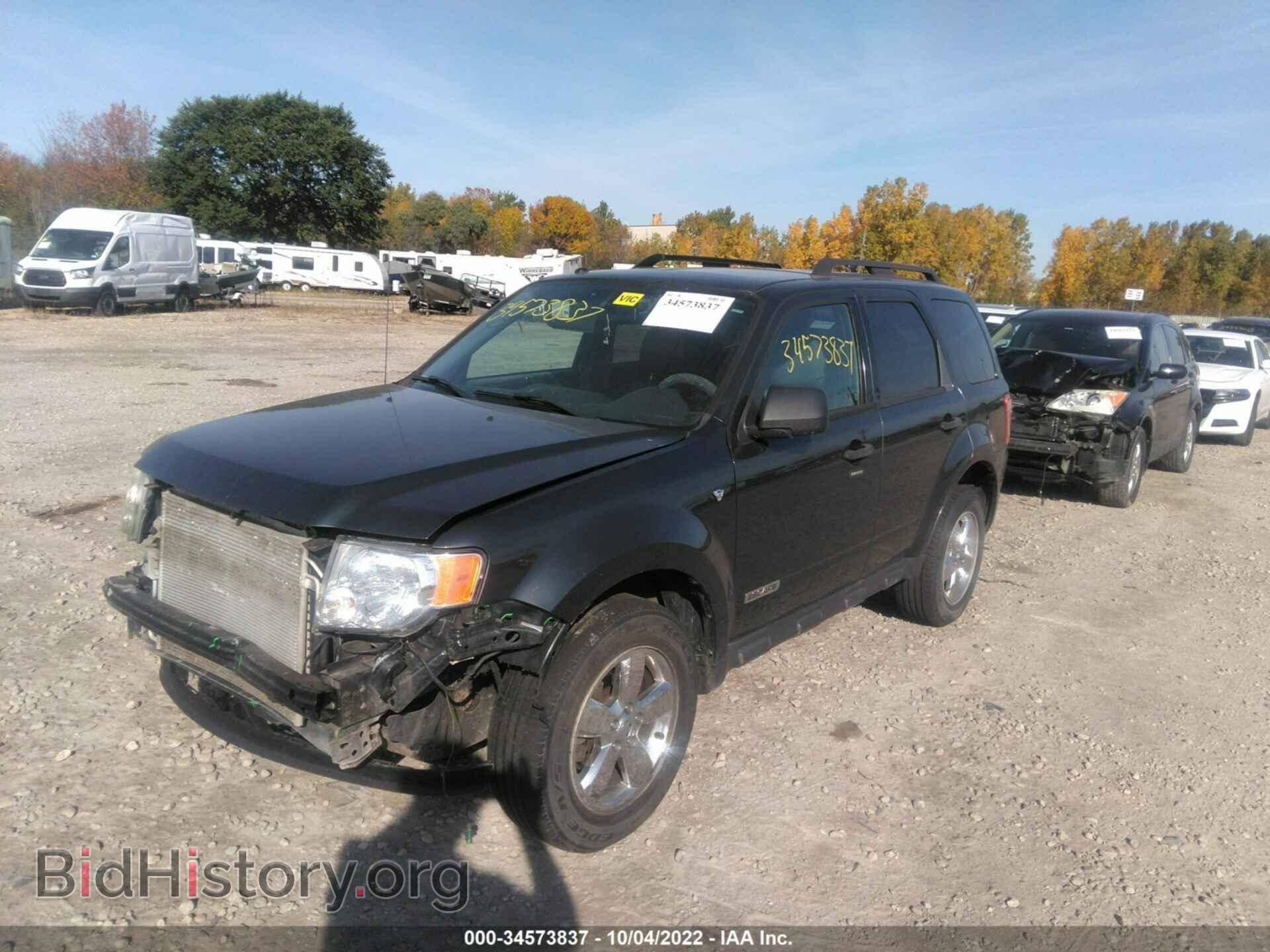 2008 FORD ESCAPE - VIN: 1FMCU93138KC65663 - Фото 2