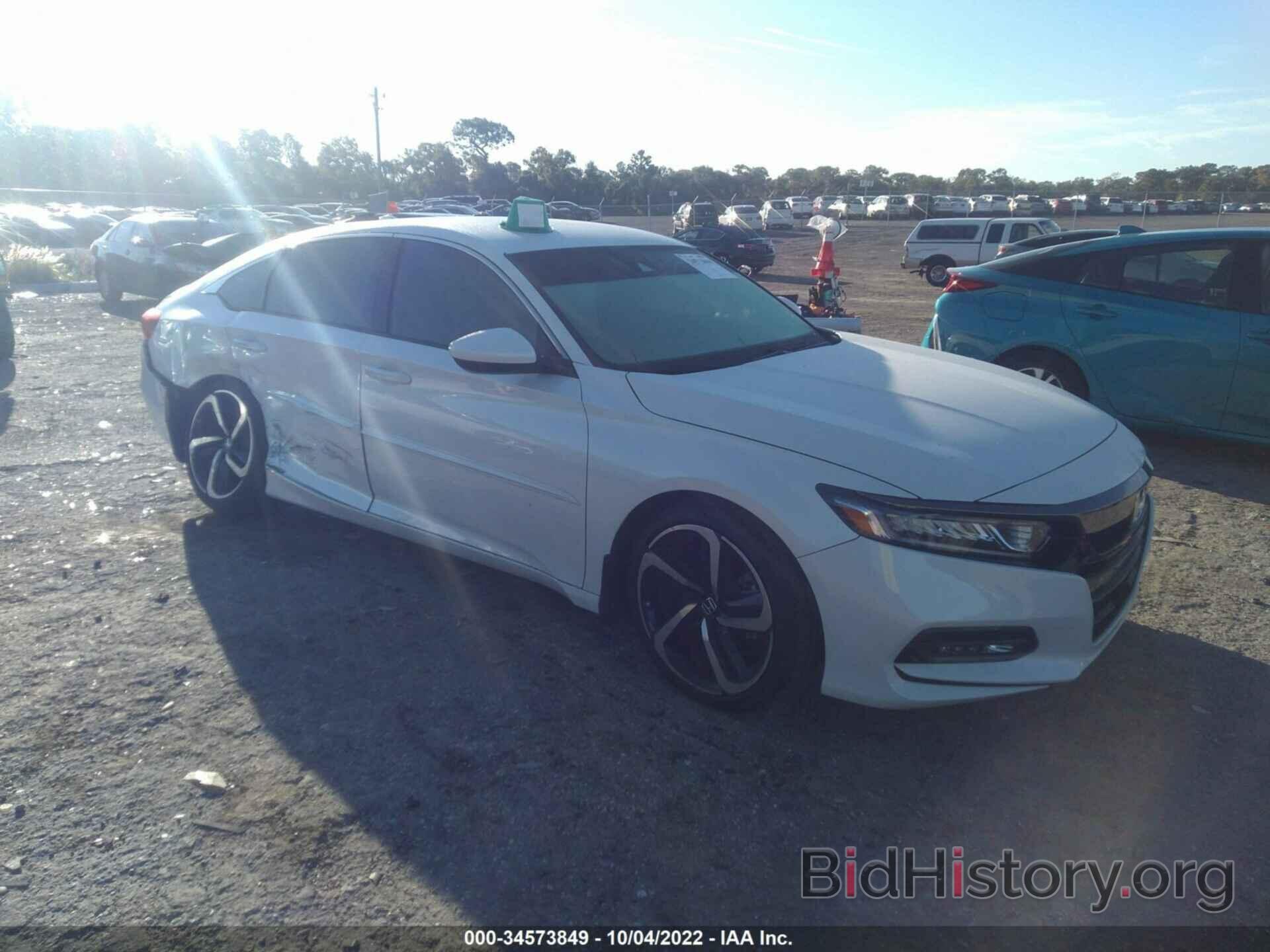 Photo 1HGCV1F38KA058622 - HONDA ACCORD SEDAN 2019