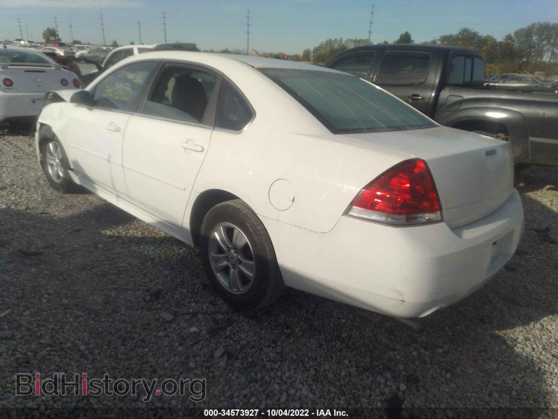 2013 CHEVROLET IMPALA - VIN: 2G1WF5E38D1260061 - Фото 3