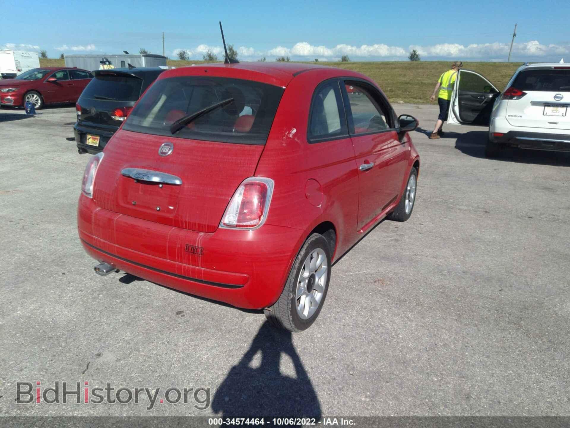 2016 FIAT 500 - VIN: 3C3CFFKR8GT136372 - Фото 4