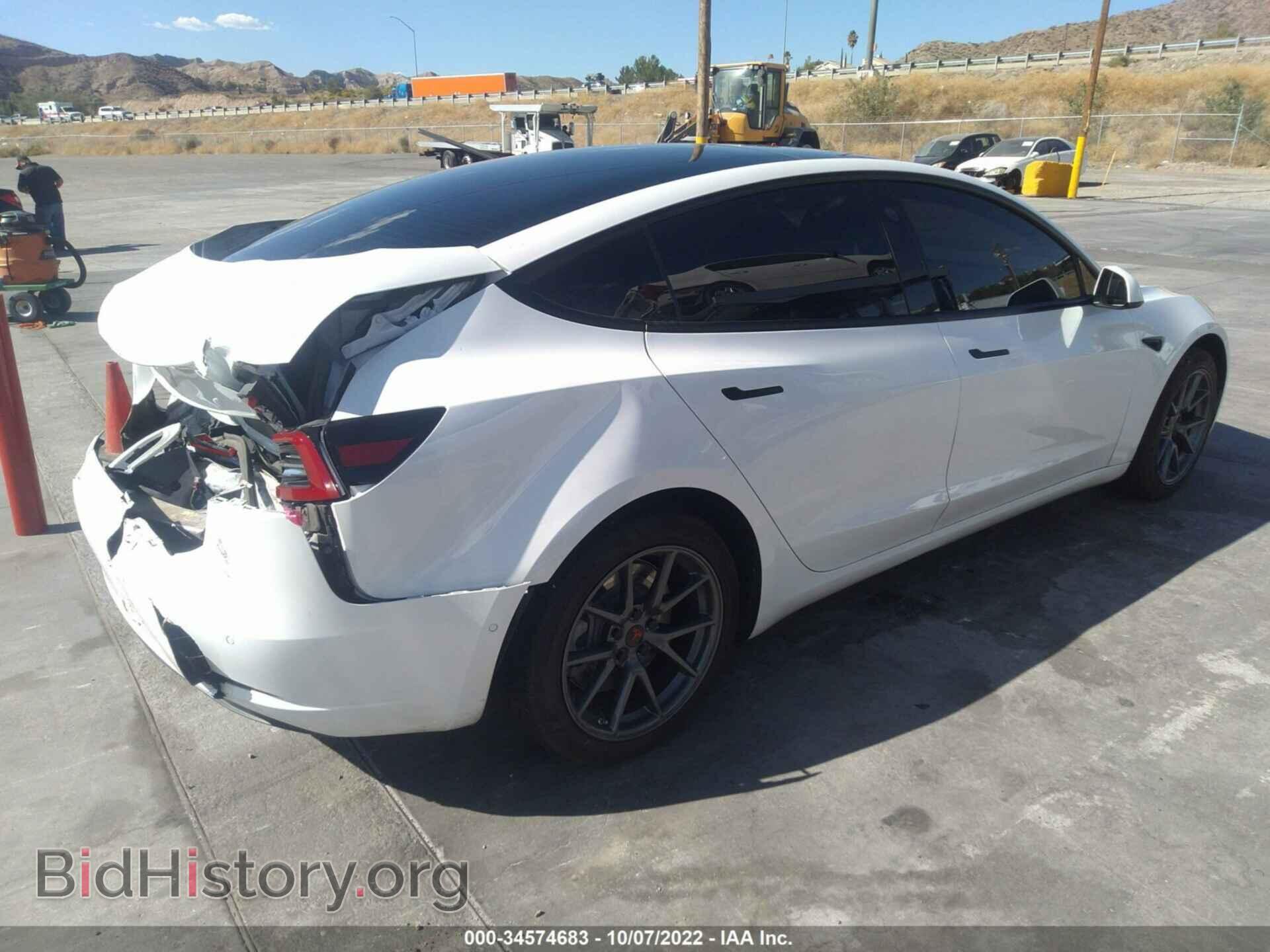 2021 TESLA MODEL 3 - VIN: 5YJ3E1EA5MF940405 - Photo 4