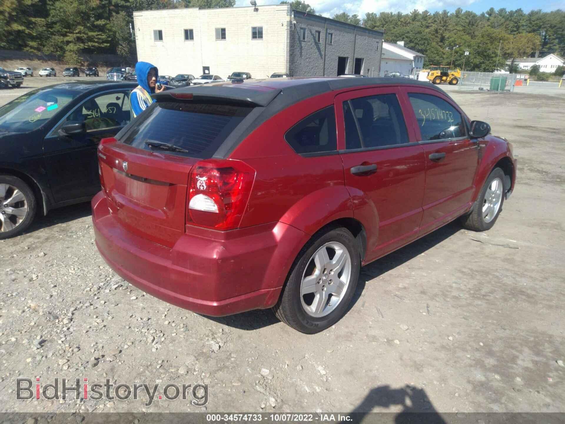 2008 DODGE CALIBER - VIN: 1B3HB28B18D770843 - Фото 4