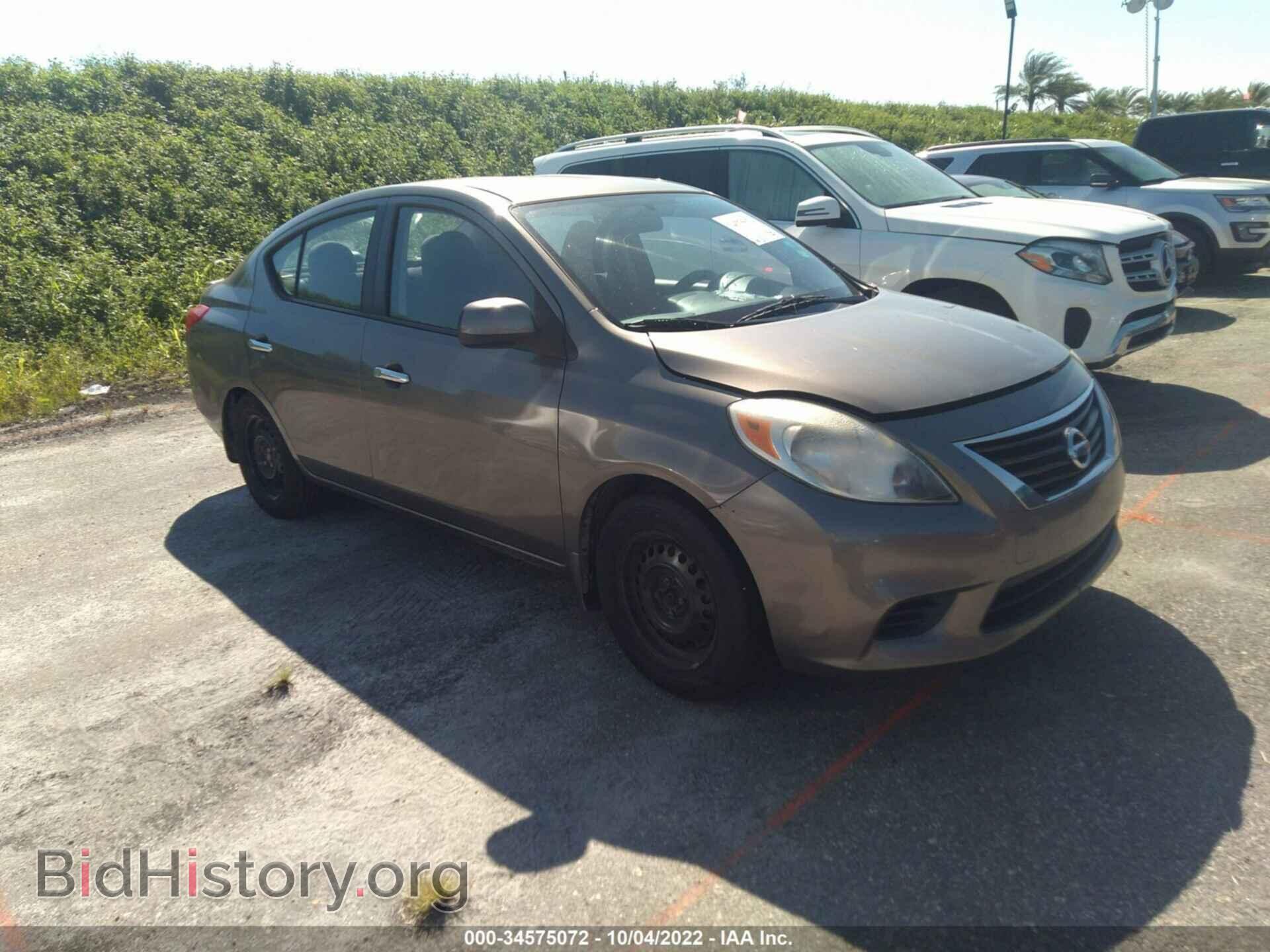 Фотография 3N1CN7AP1CL936030 - NISSAN VERSA 2012