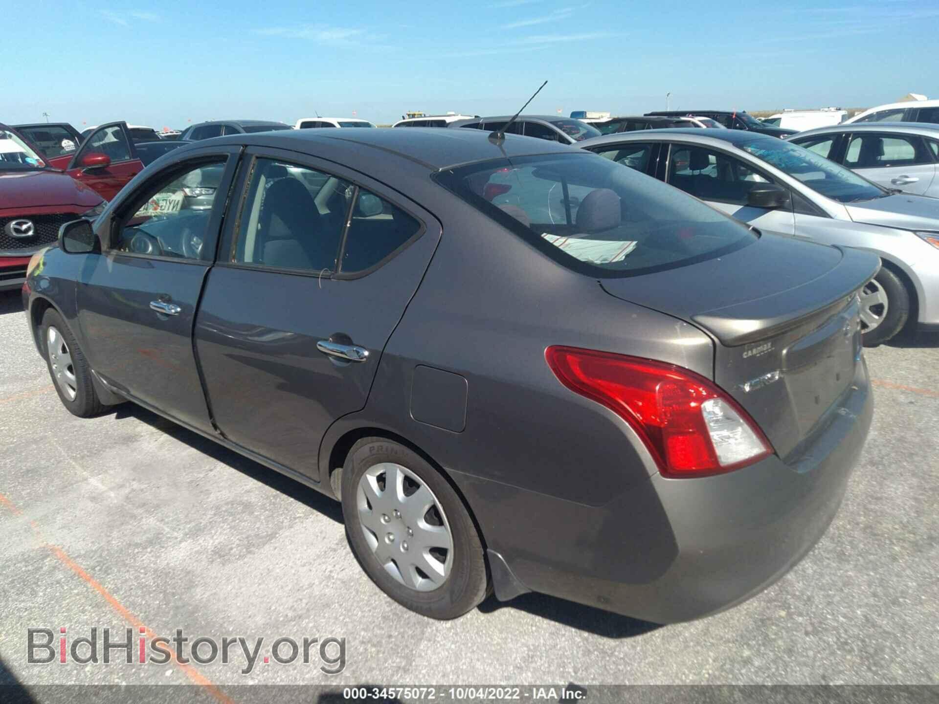 2012 NISSAN VERSA - VIN: 3N1CN7AP1CL936030 - Фото 3