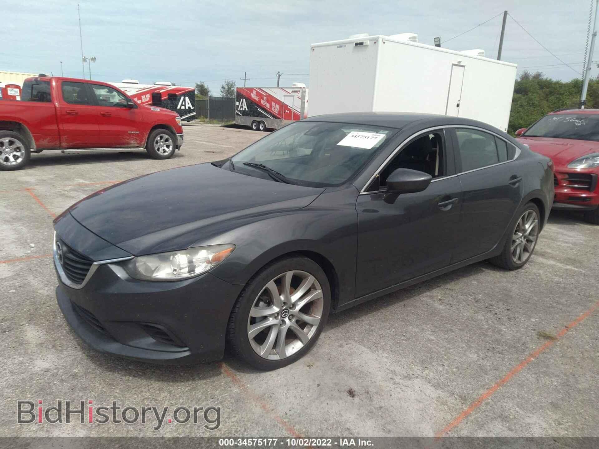 2014 MAZDA MAZDA6 - VIN: JM1GJ1T64E1148574 - Фото 2