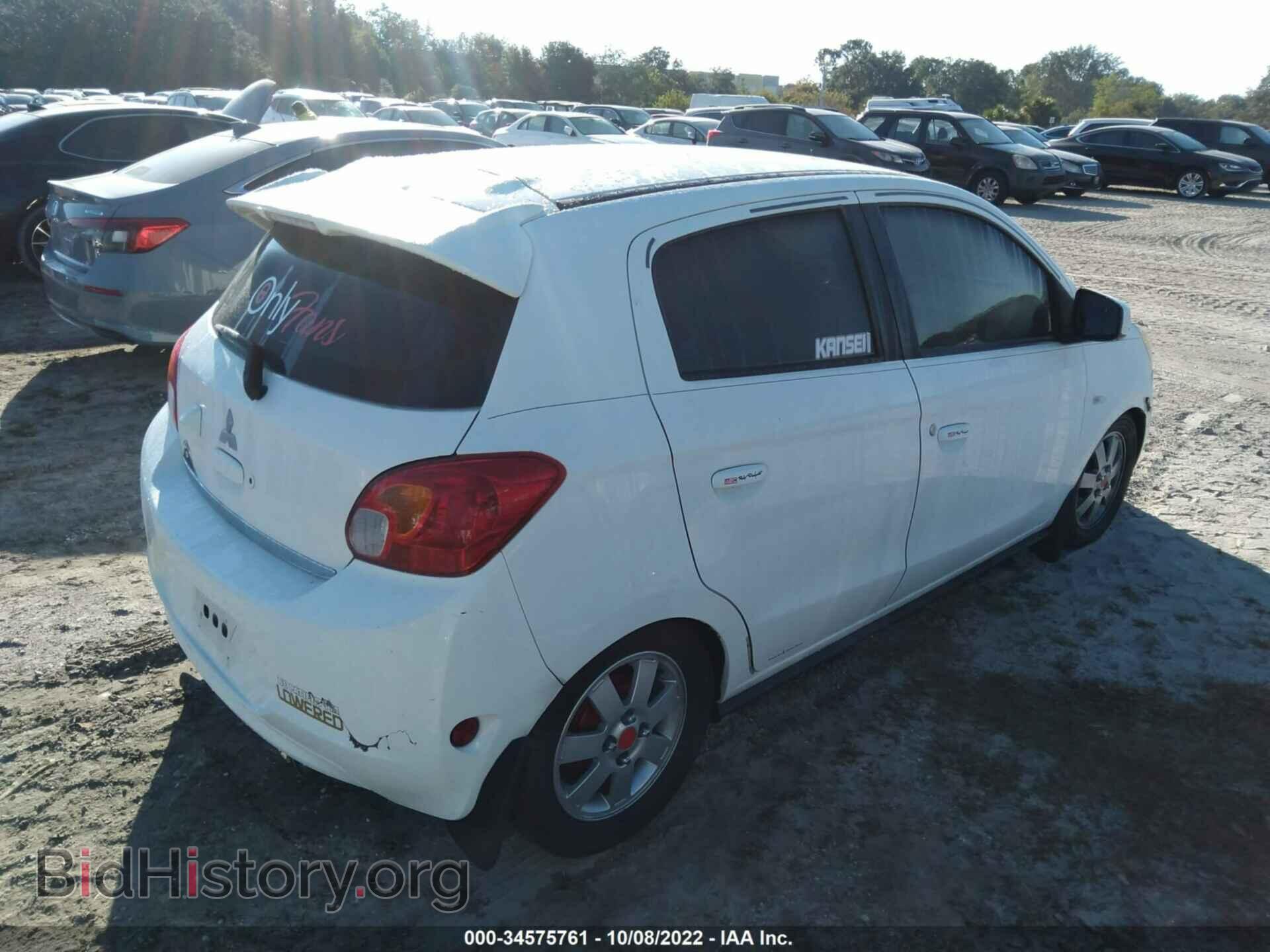 2014 MITSUBISHI MIRAGE - VIN: ML32A4HJ1EH020148 - Фото 4