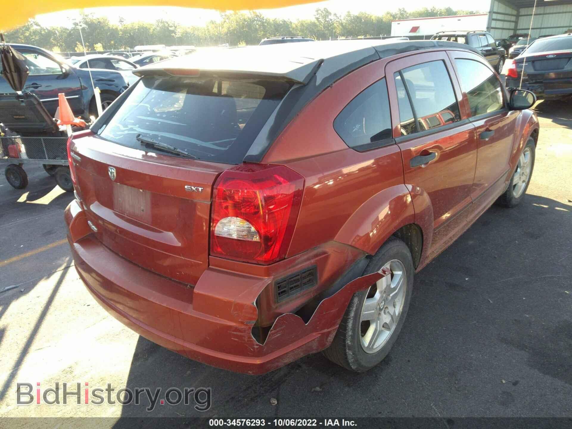 2007 DODGE CALIBER - VIN: 1B3HB48B07D190655 - Фото 4