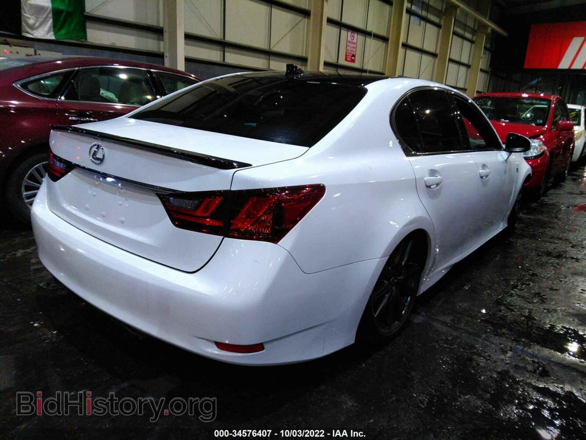 2015 LEXUS GS 350 - VIN: 00HBE1BL7FA014759 - Фото 4