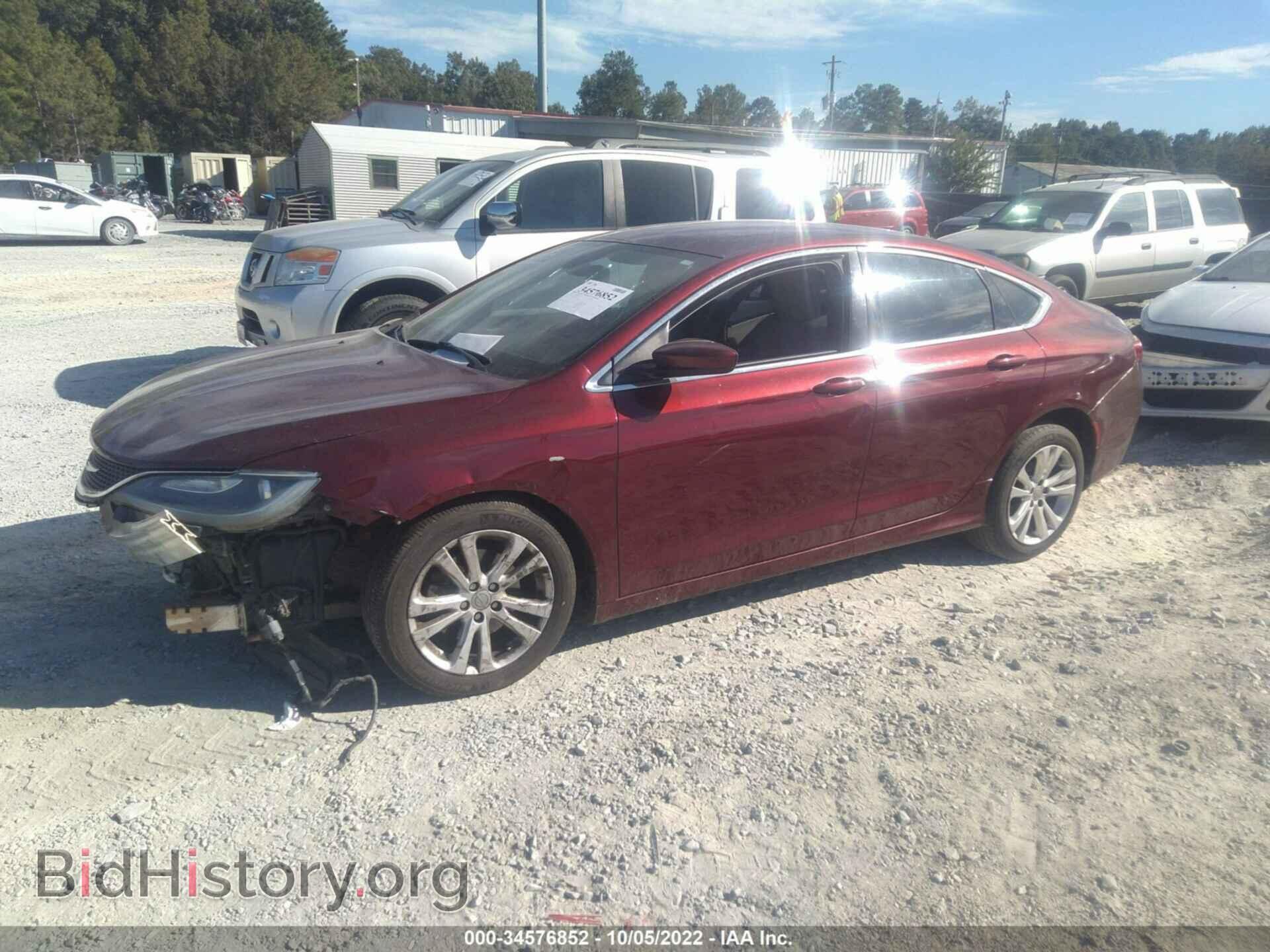2015 CHRYSLER 200 - VIN: 1C3CCCAB9FN653075 - Фото 2