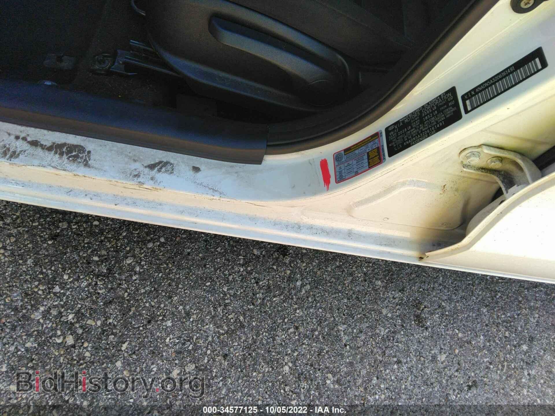 2013 KIA RIO - VIN: KNADN5A32D6161491 - Фото 6