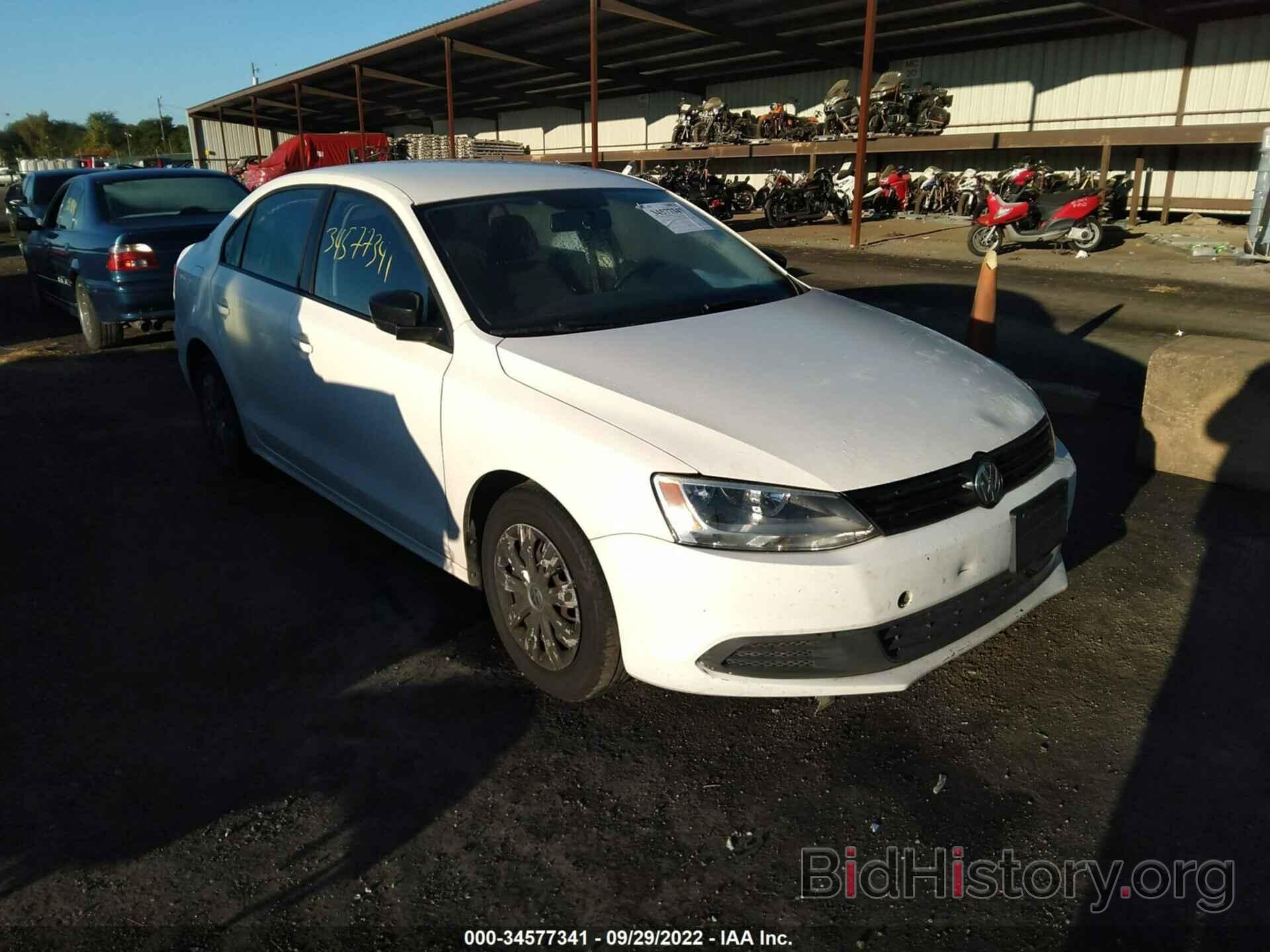 Фотография 3VW2K7AJ1CM366941 - VOLKSWAGEN JETTA SEDAN 2012