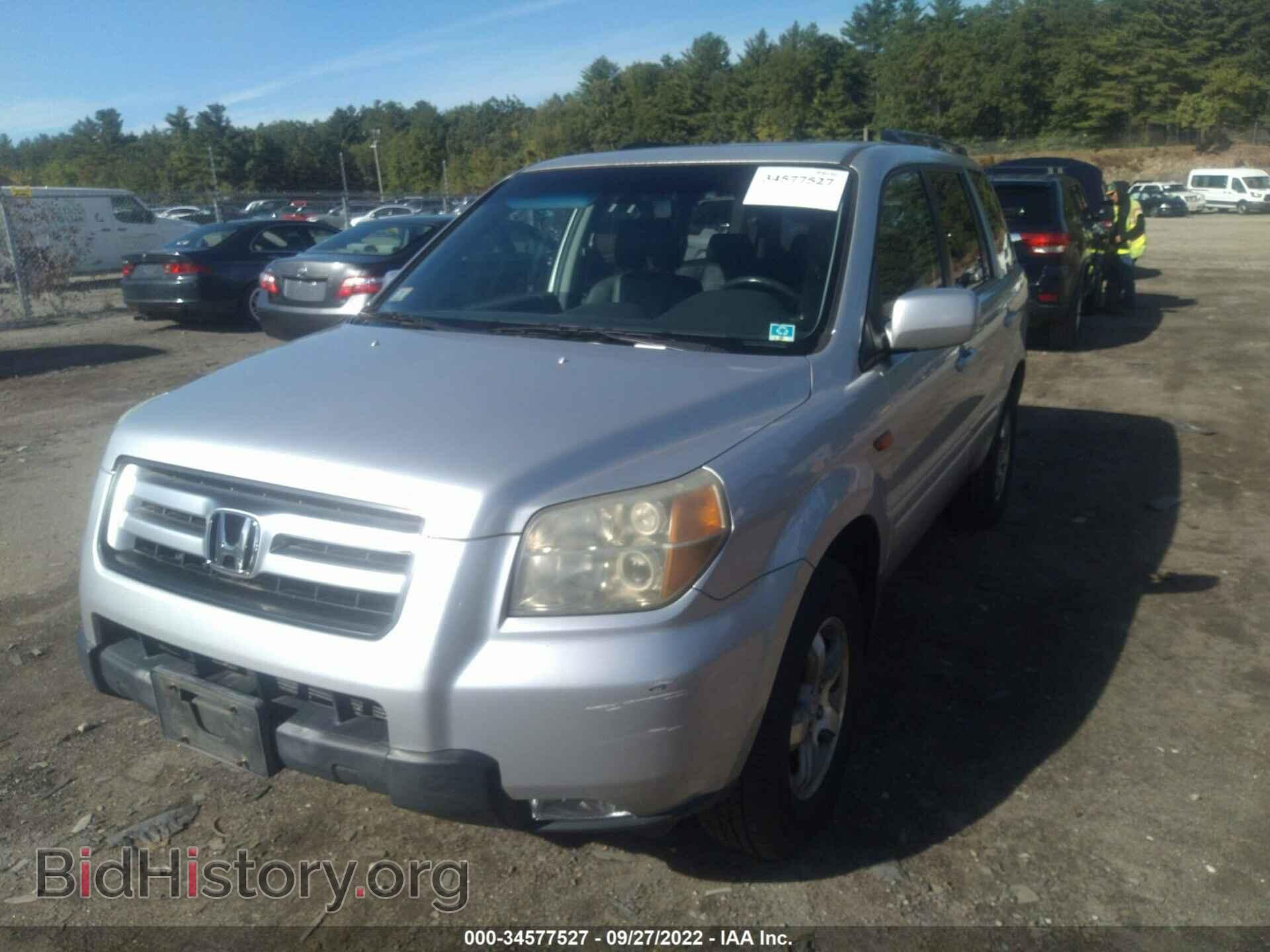 2006 HONDA PILOT - VIN: 2HKYF18546H505591 - Фото 2