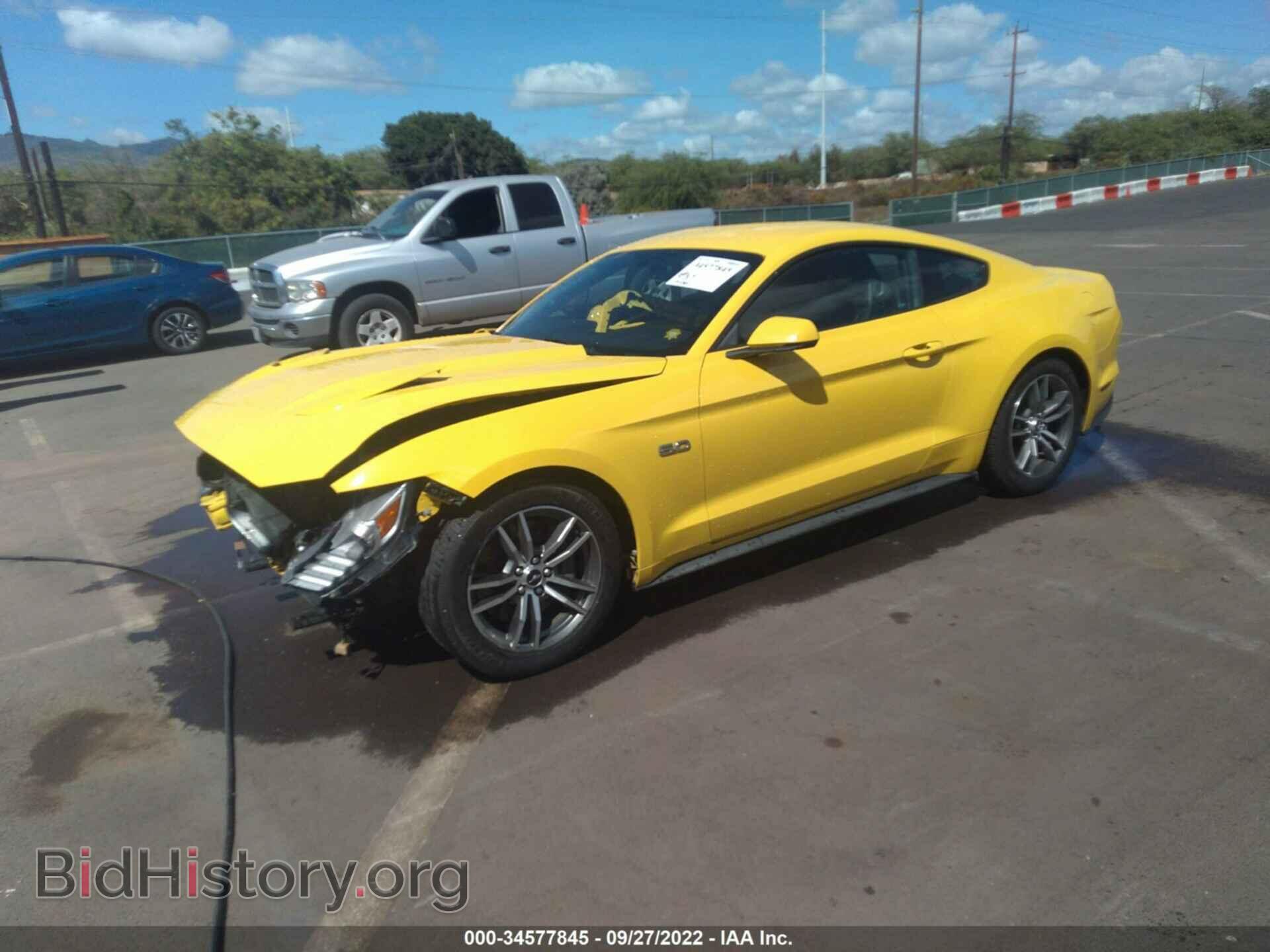 2016 FORD MUSTANG - VIN: 1FA6P8CF4G5336838 - Фото 2