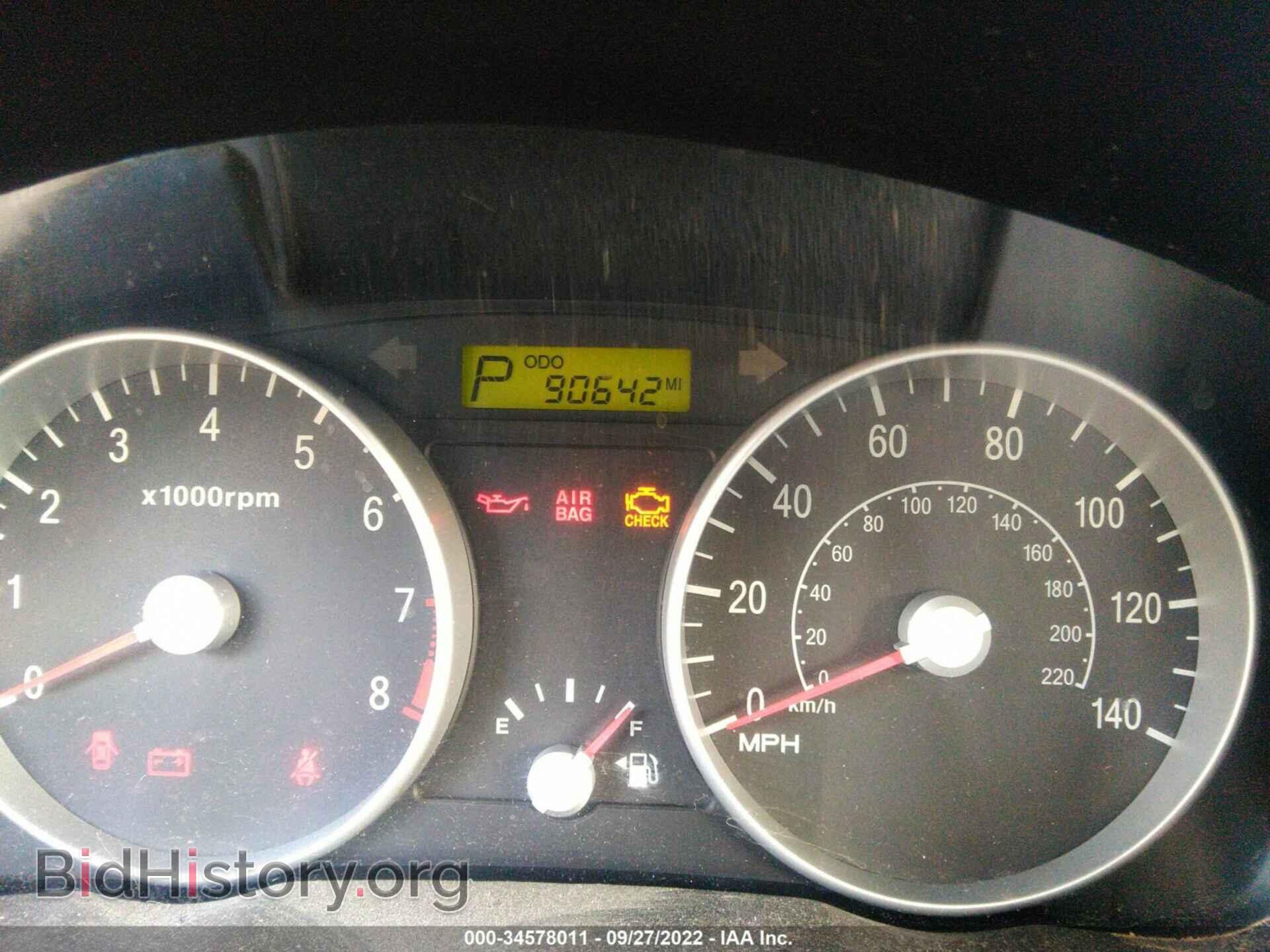 2009 HYUNDAI ACCENT - VIN: KMHCM36C19U122209 - Фото 7