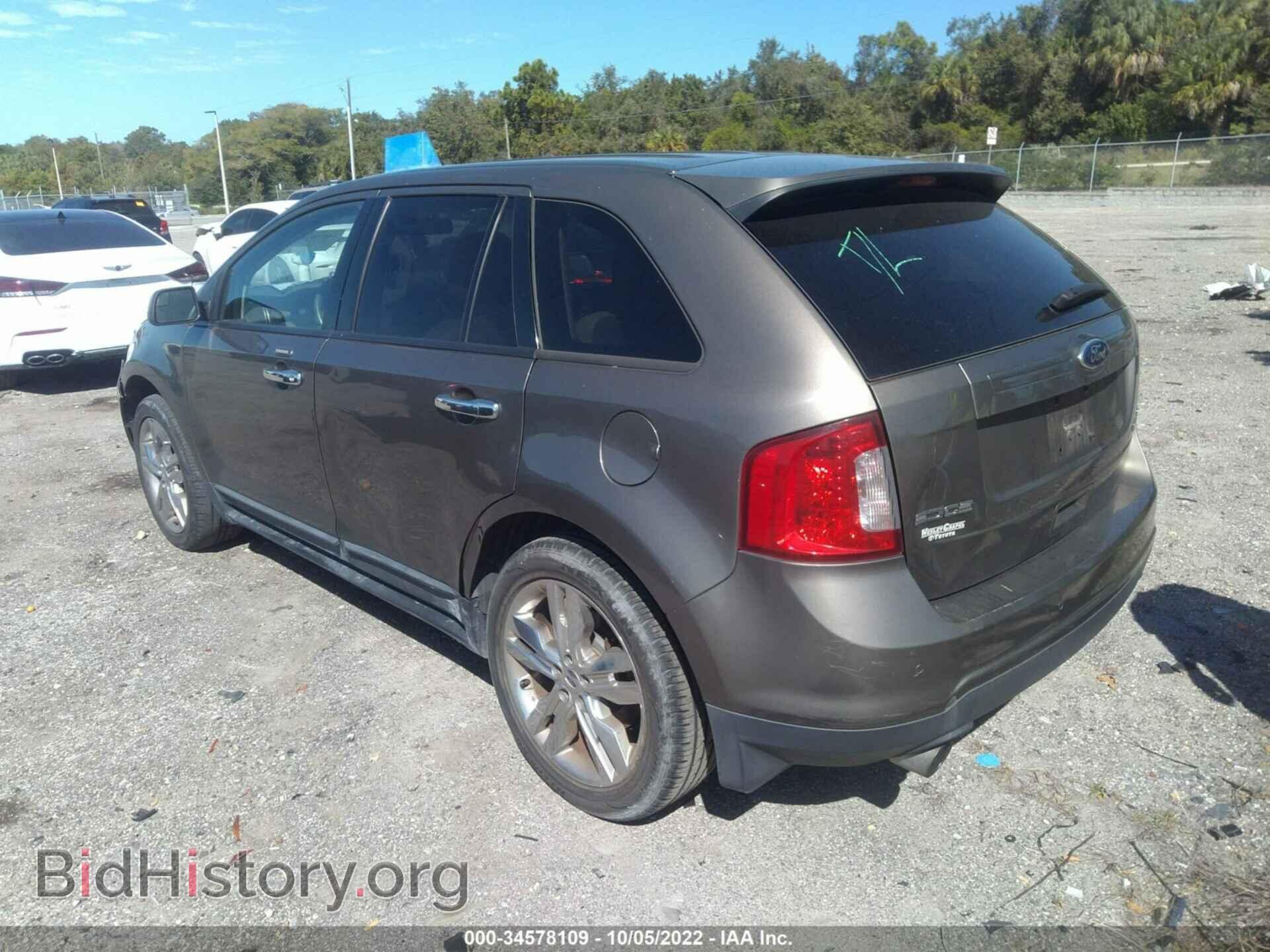 2013 FORD EDGE - VIN: 2FMDK3J99DBA43519 - Фото 3