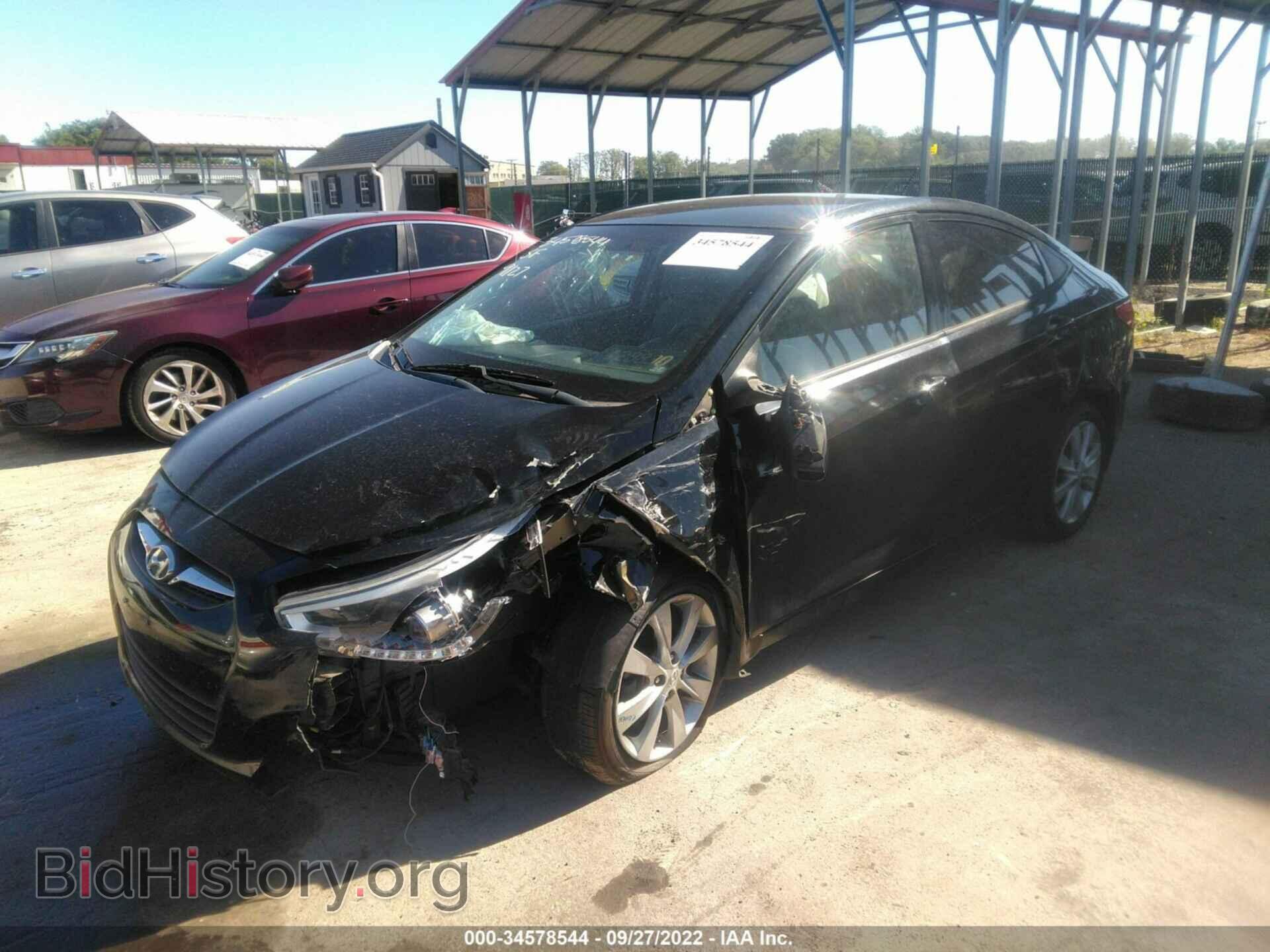 2014 HYUNDAI ACCENT - VIN: KMHCU4AE7EU626305 - Фото 2