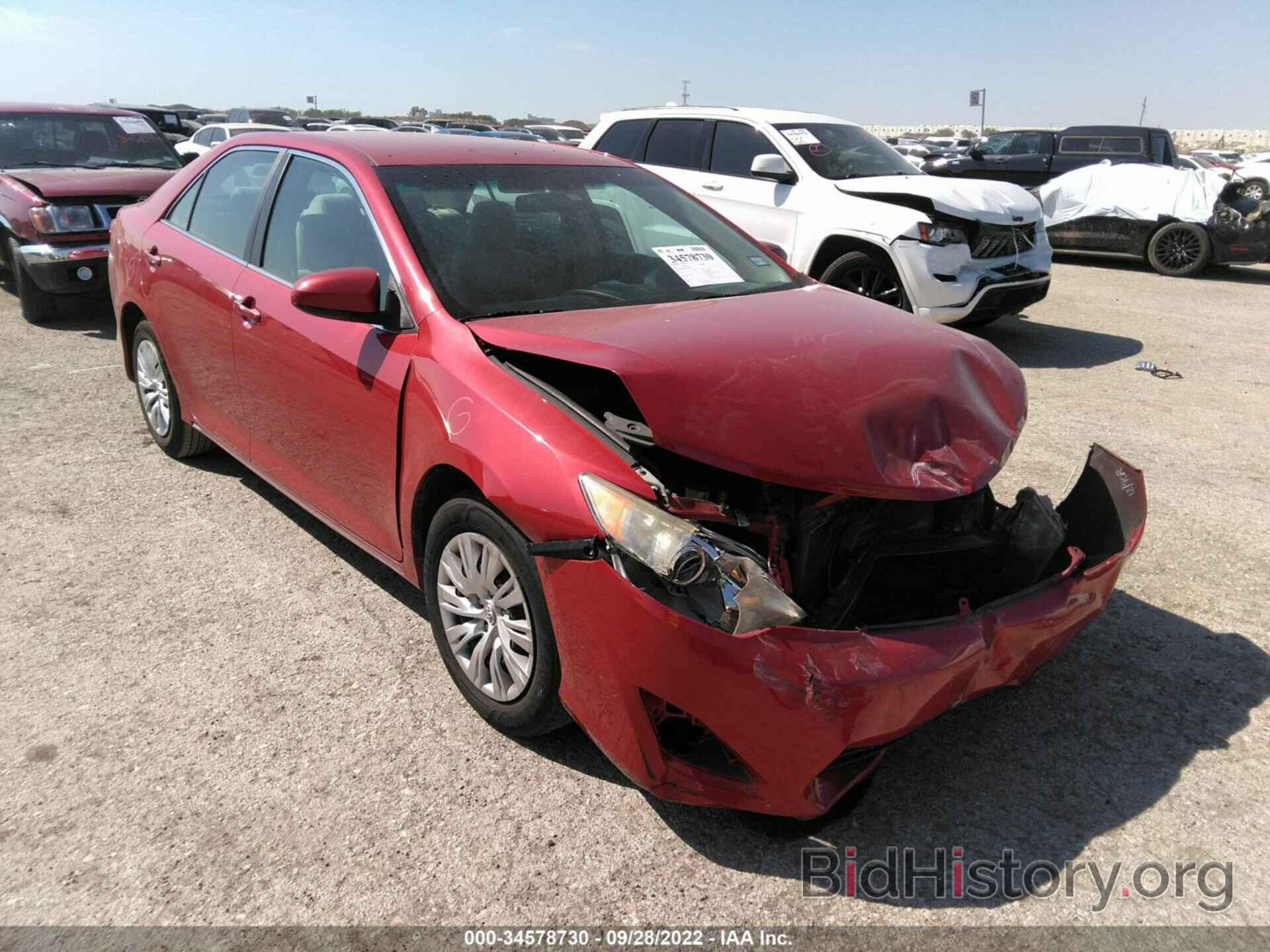 Photo 4T4BF1FK0CR180729 - TOYOTA CAMRY 2012