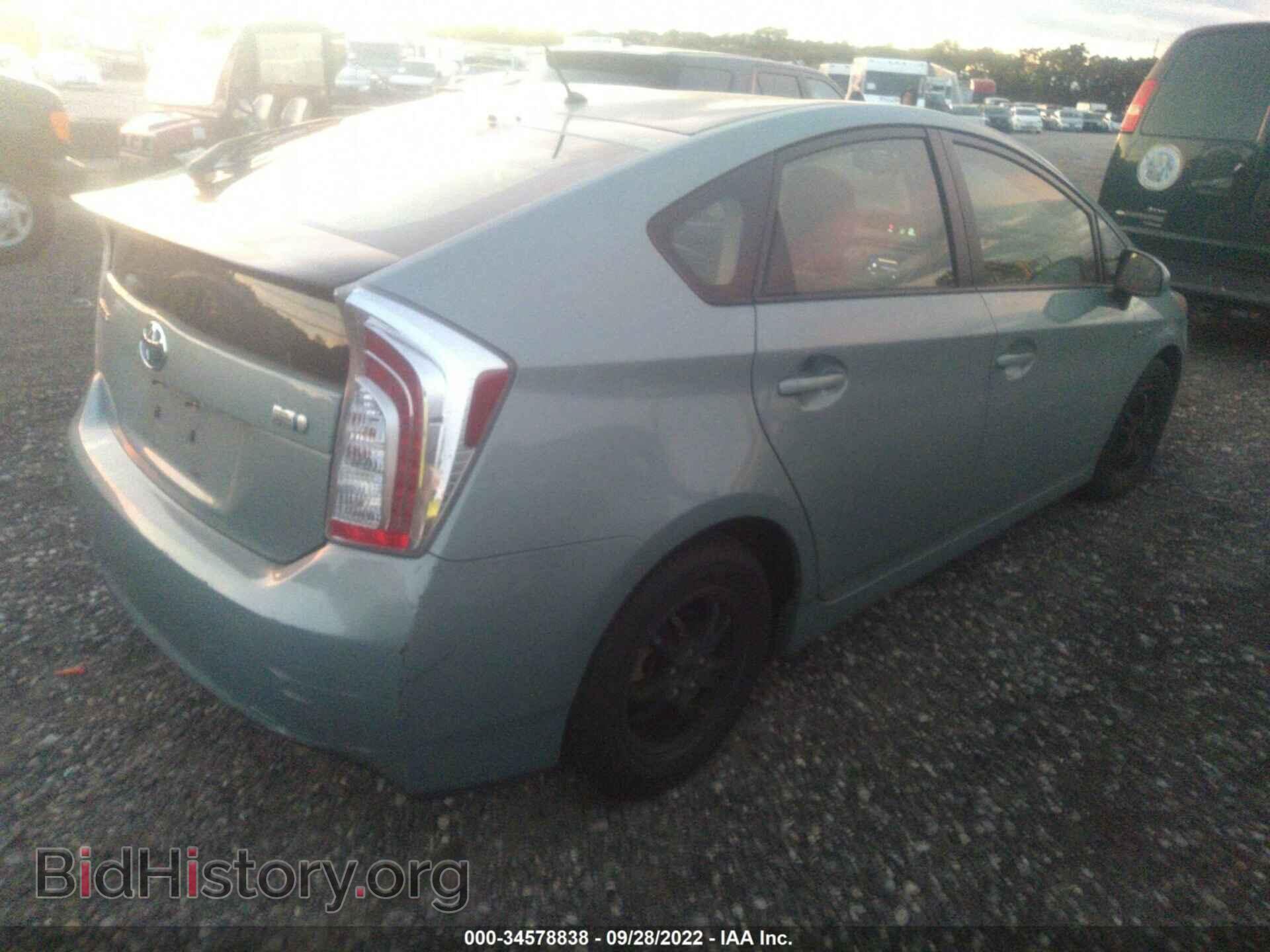 2014 TOYOTA PRIUS - VIN: JTDKN3DU3E1821068 - Фото 4