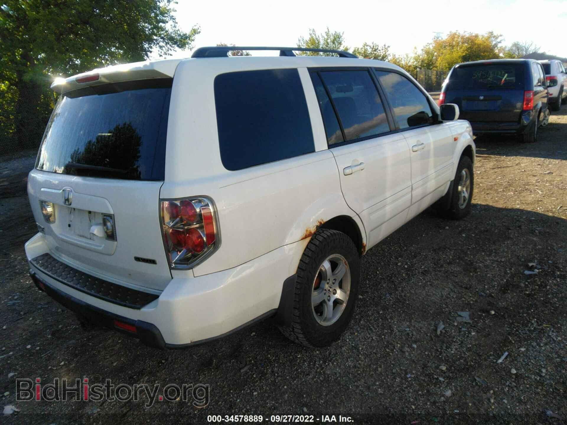 2006 HONDA PILOT - VIN: 2HKYF18716H540901 - Фото 4