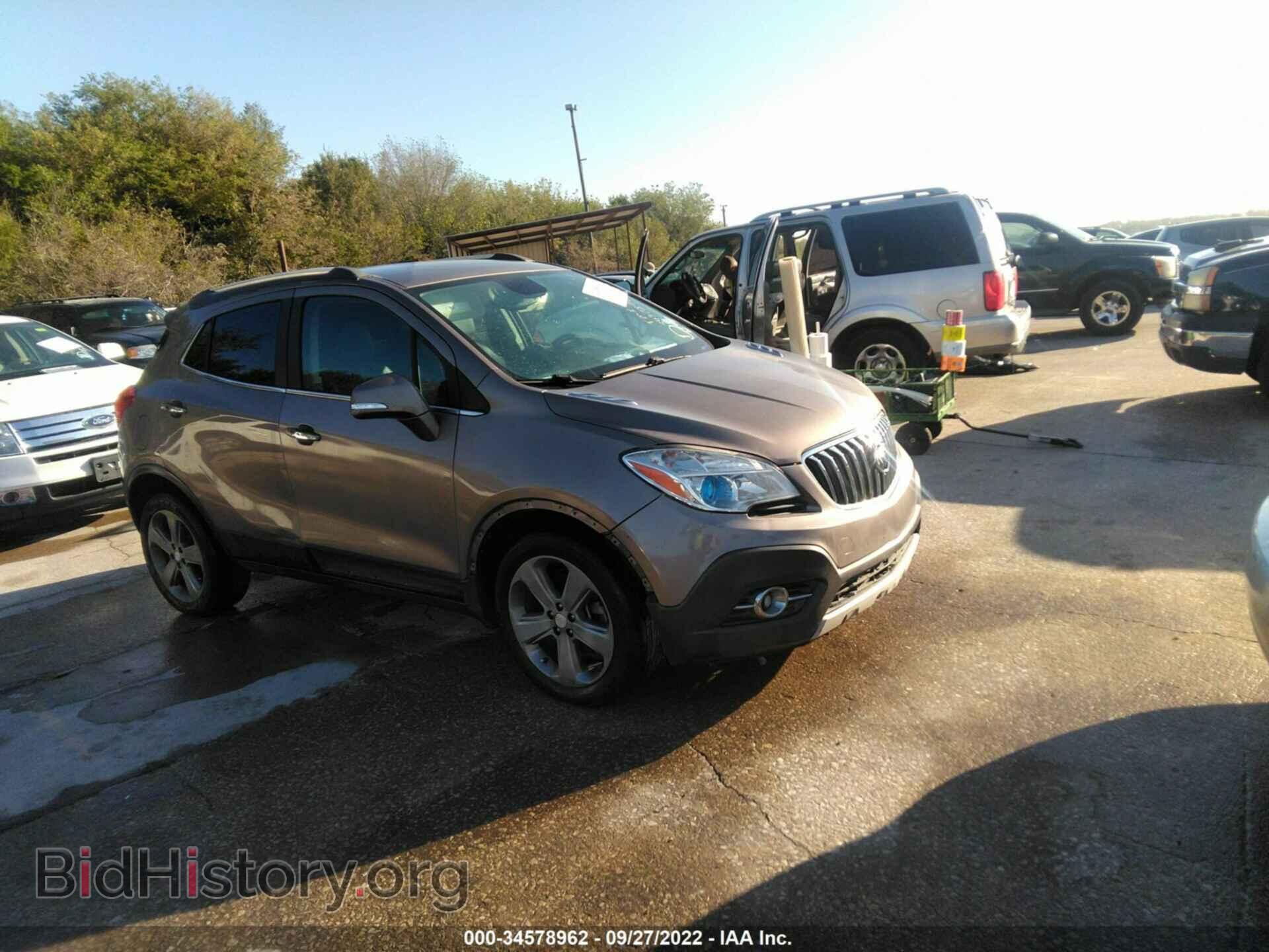Фотография KL4CJBSB6EB563838 - BUICK ENCORE 2014