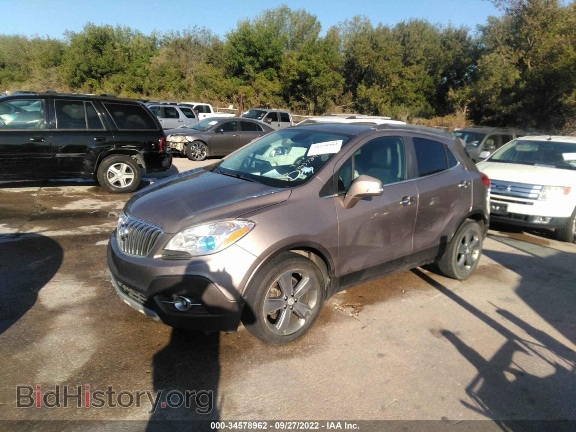2014 BUICK ENCORE - VIN: KL4CJBSB6EB563838 - Фото 2