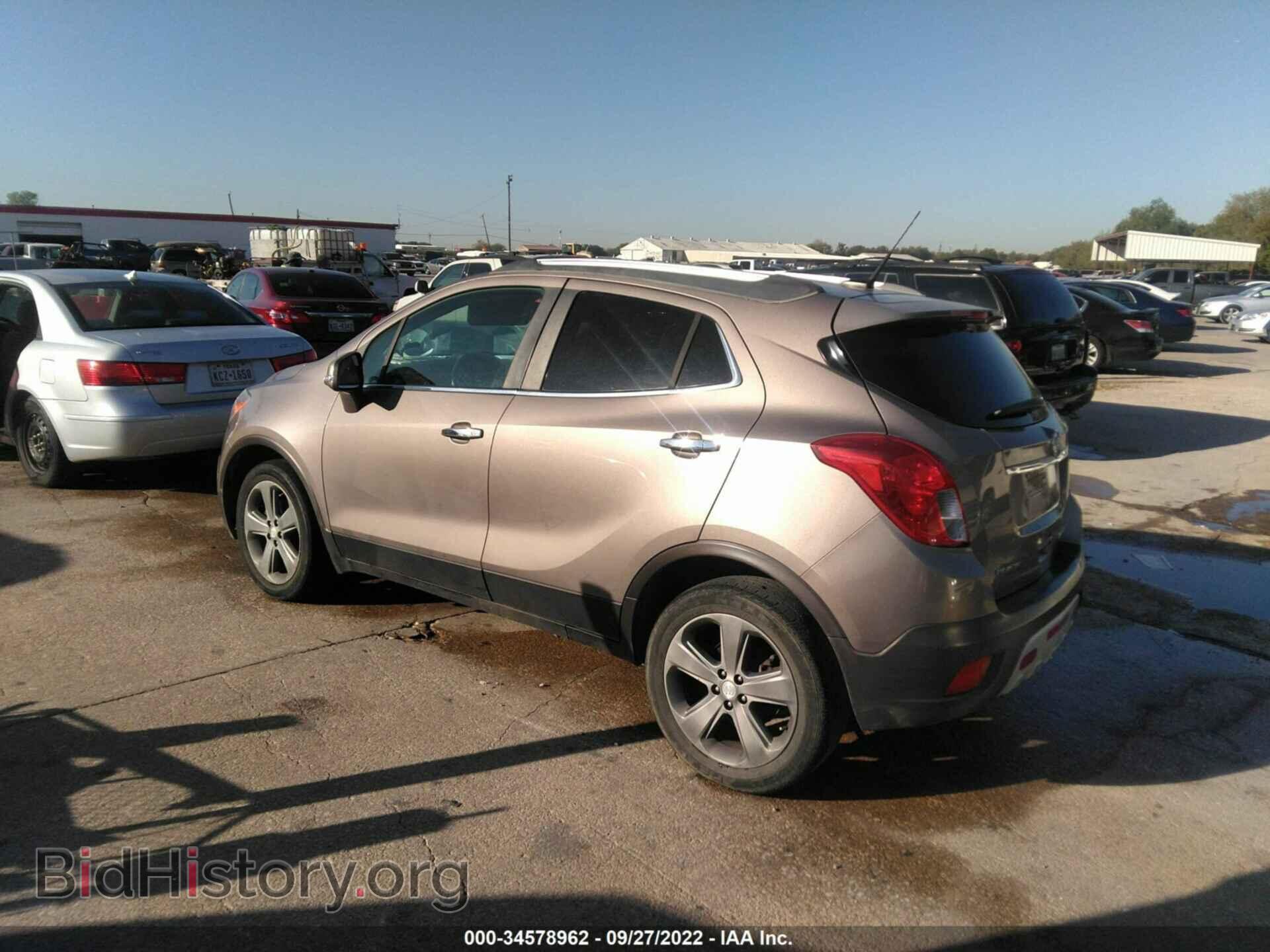 2014 BUICK ENCORE - VIN: KL4CJBSB6EB563838 - Фото 3