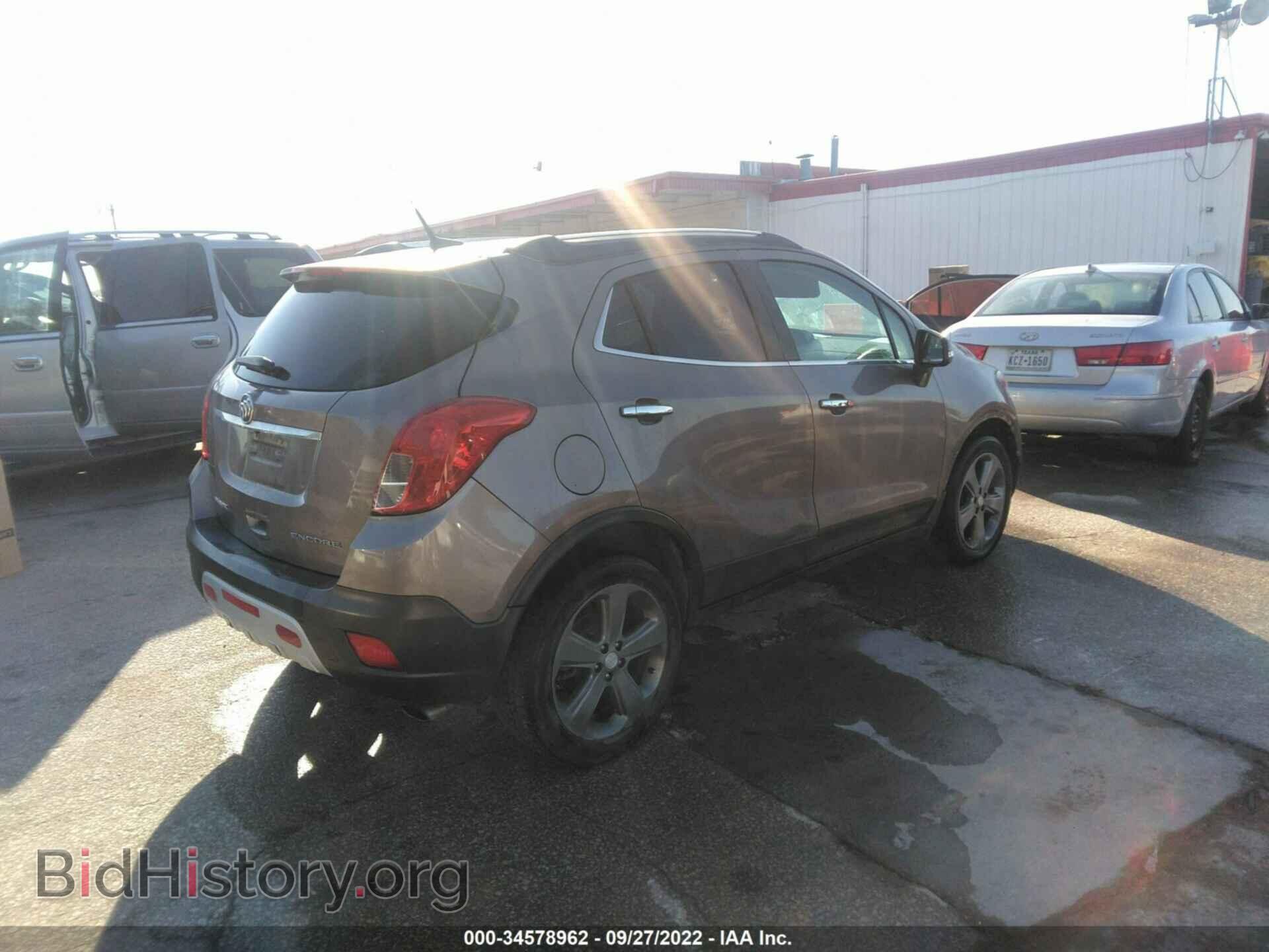2014 BUICK ENCORE - VIN: KL4CJBSB6EB563838 - Фото 4