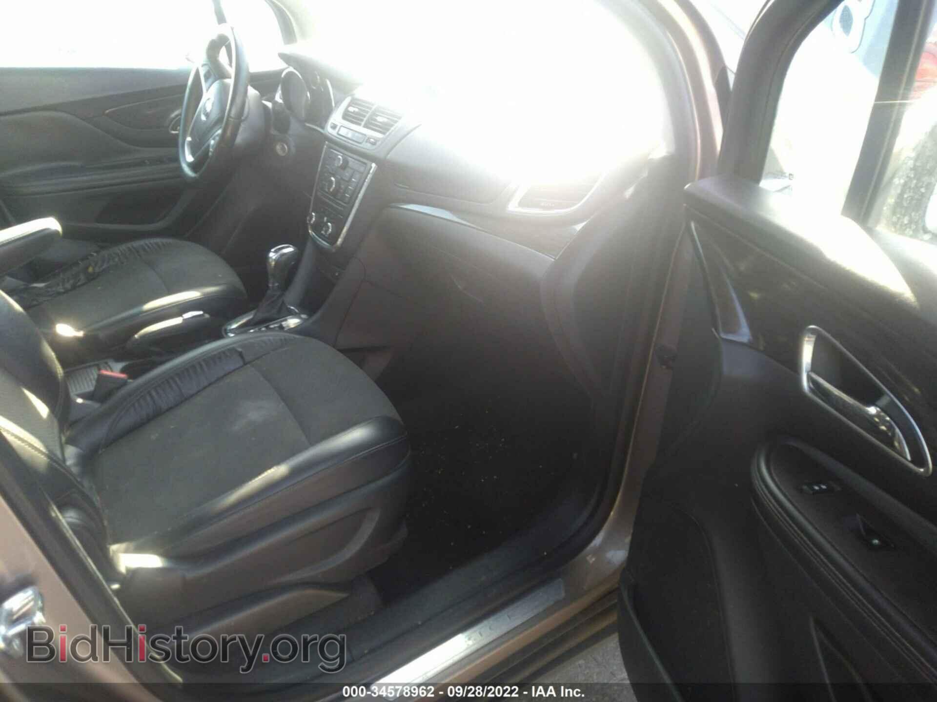 2014 BUICK ENCORE - VIN: KL4CJBSB6EB563838 - Фото 5