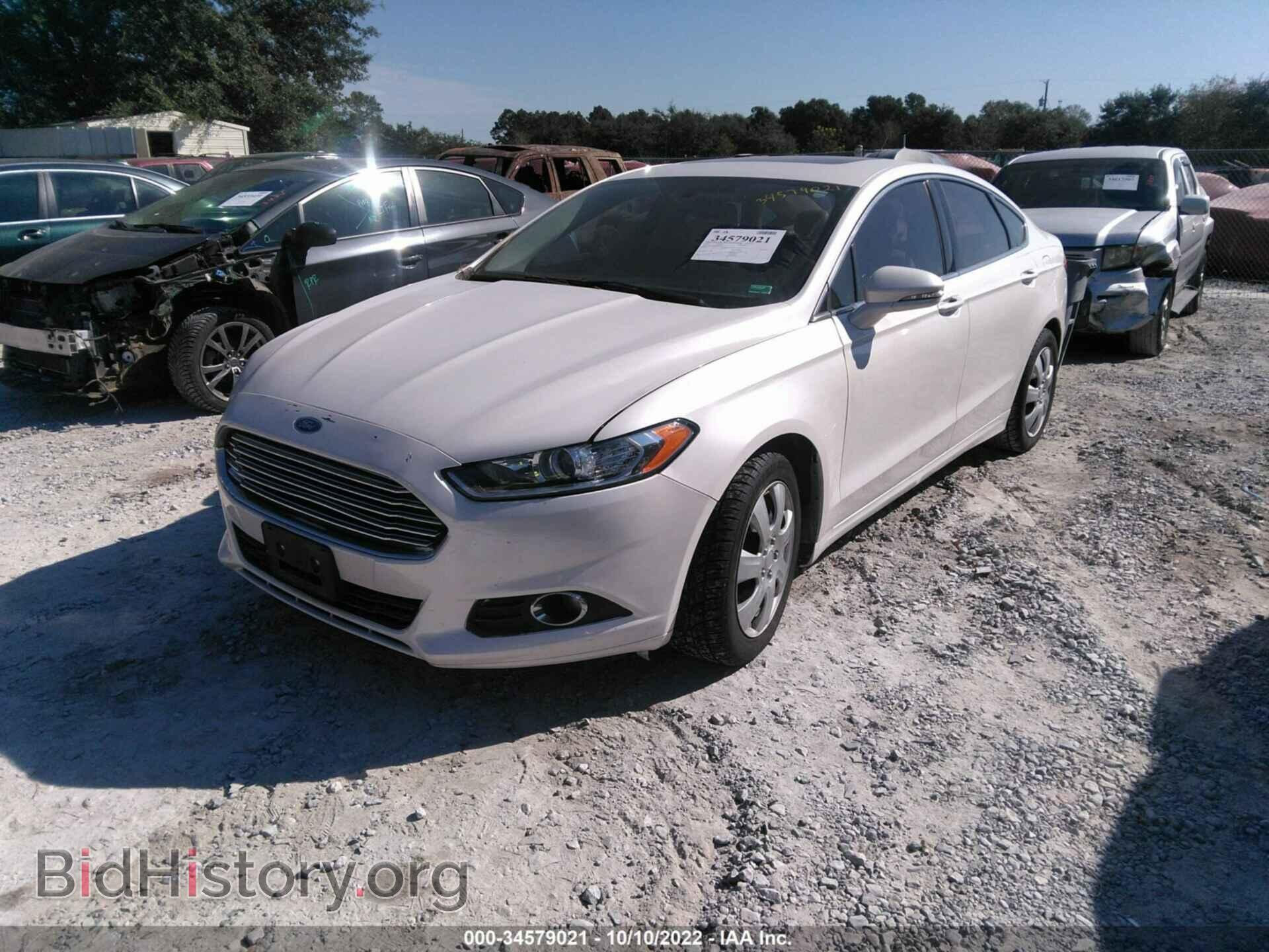 2013 FORD FUSION - VIN: 3FA6P0HR8DR384355 - Фото 2