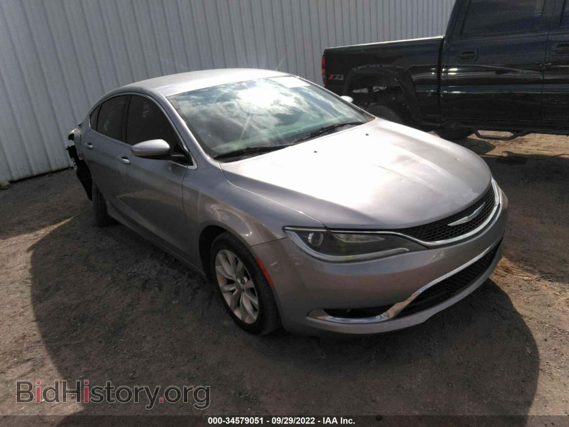 Фотография 1C3CCCCB3FN544446 - CHRYSLER 200 2015