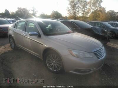 2013 Chrysler 200 Limited, бежевый — VIN 1C3CCBCG1DN684532, IAAI