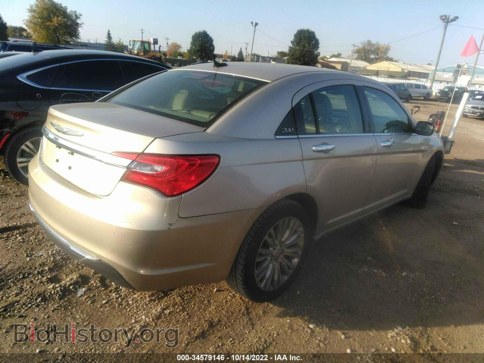2013 CHRYSLER 200 - VIN: 1C3CCBCG1DN684532 - Photo 4