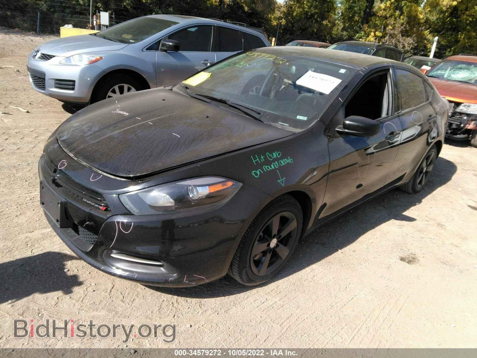 2015 DODGE DART - VIN: 1C3CDFBB9FD142615 - Фото 2