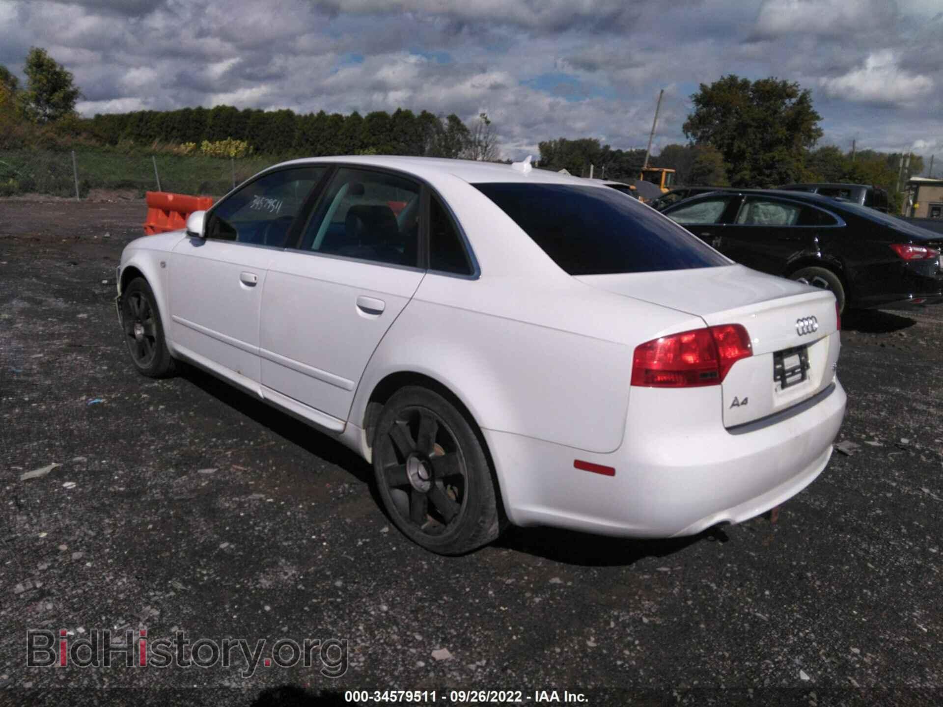 2008 AUDI A4 - VIN: WAUDF78E68A150819 - Фото 3