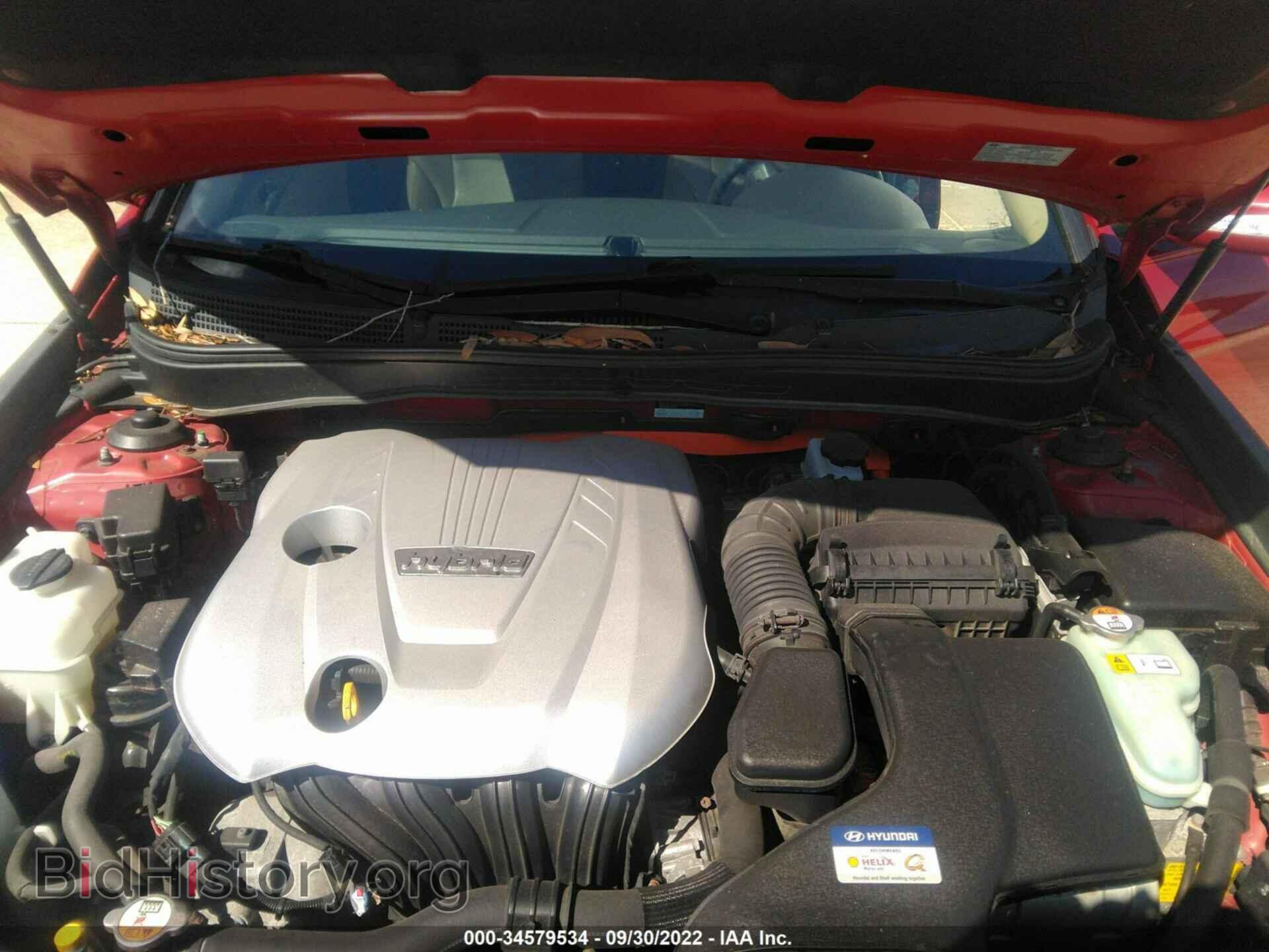 2012 HYUNDAI SONATA - VIN: KMHEC4A45CA041353 - Фото 10