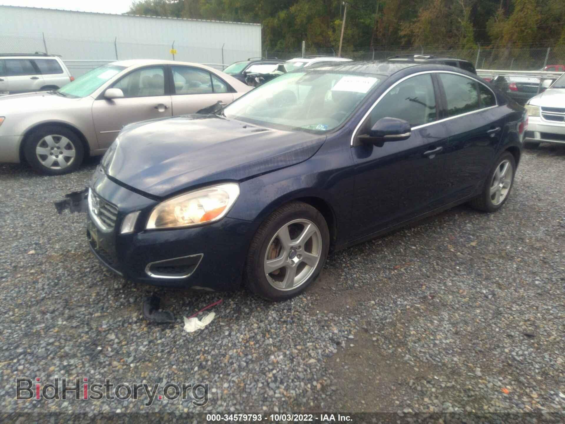 2012 VOLVO S60 - VIN: YV1622FS7C2046615 - Фото 2