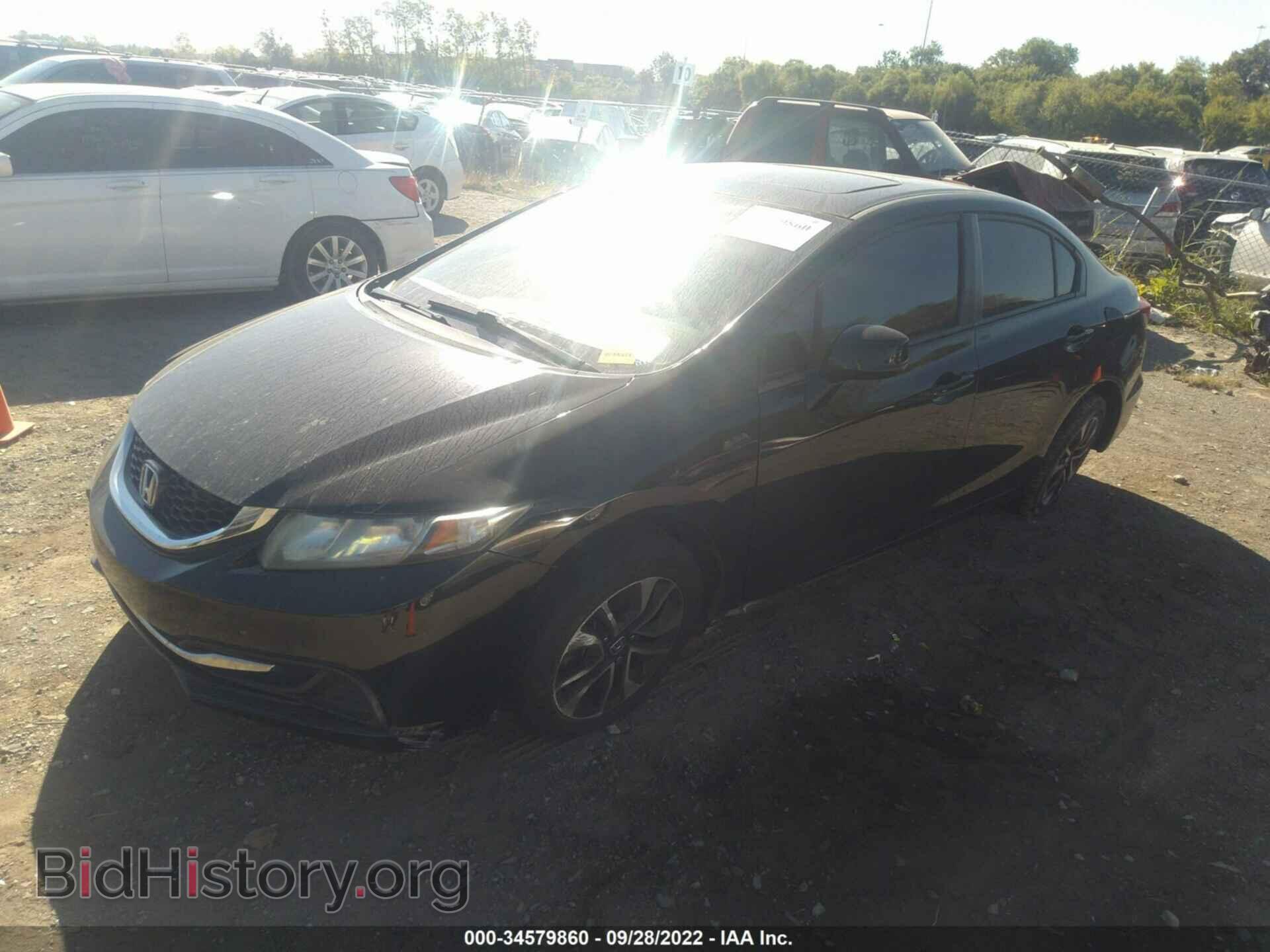 2013 HONDA CIVIC SDN - VIN: 19XFB2F83DE211641 - Фото 2